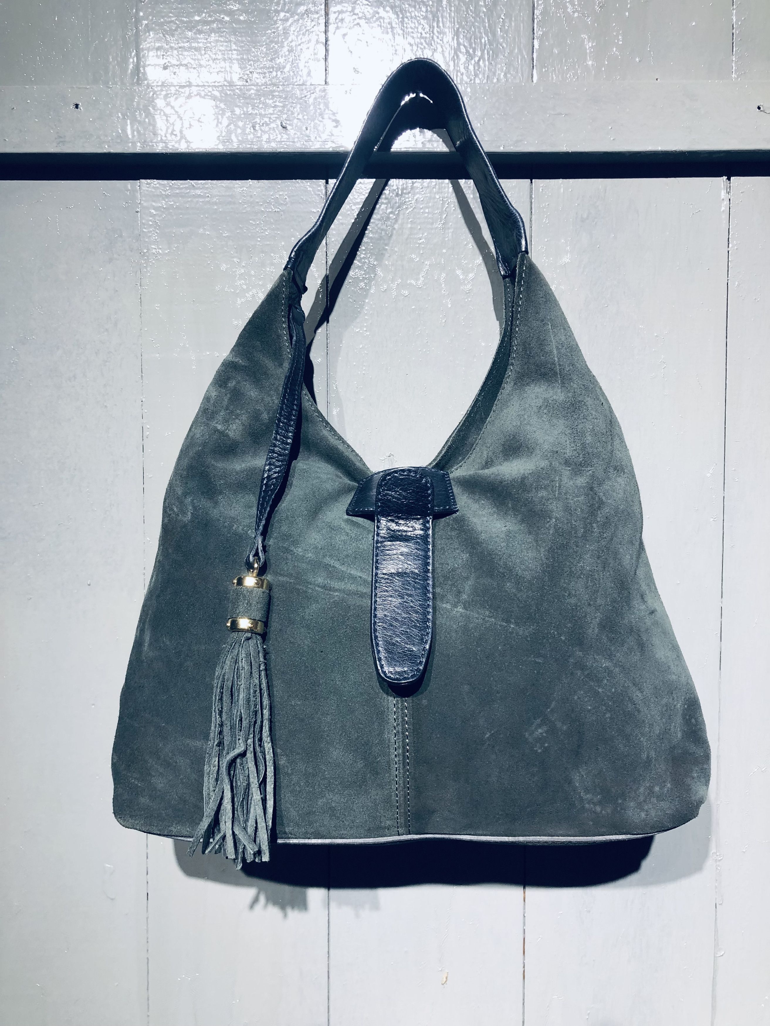 Hobo Rare‼️Italian Pop Corn Leather Style Hobo/Shoulder Bag Size ONE SIZE - 12 Thumbnail