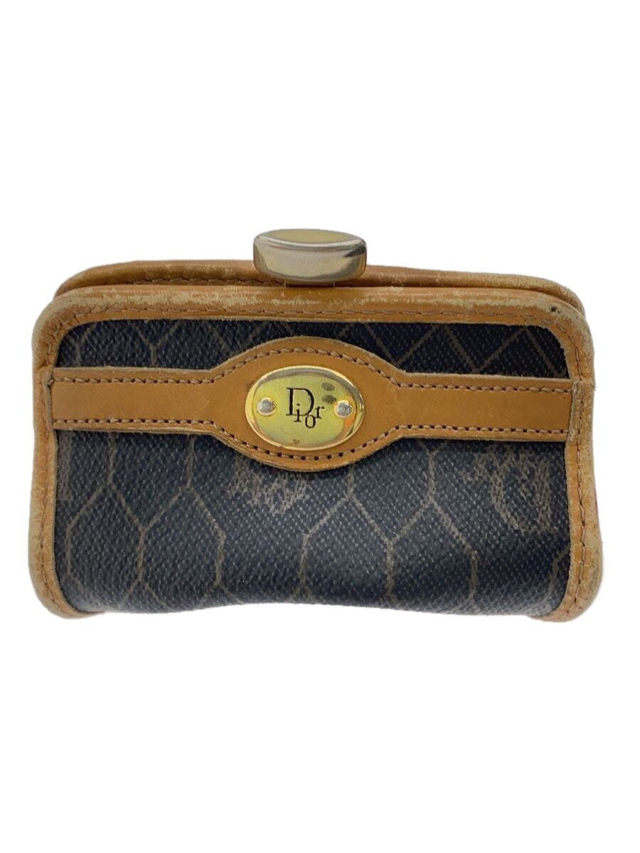 Dior Monogram Coin Case Black
