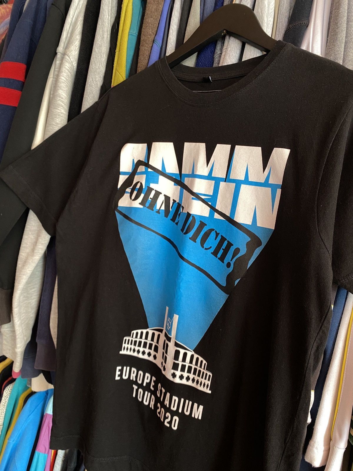 Band Tees VINTAGE RAMMSTEIN EUROPE TOUR T-SHIRT Size US M / EU 48-50 / 2 - 2 Thumbnail