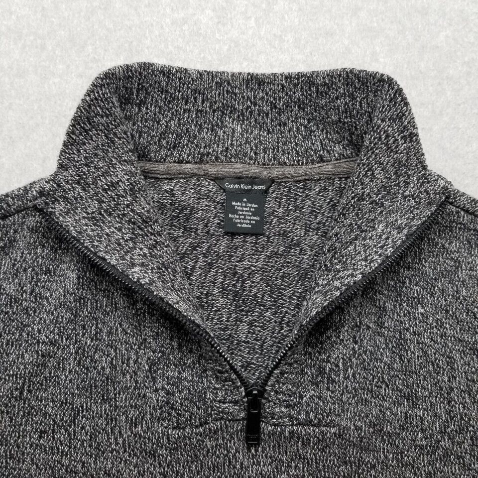 Calvin Klein Calvin Klein Sweater Men Medium Pullover Mock Neck Zip Size US M / EU 48-50 / 2 - 10 Thumbnail