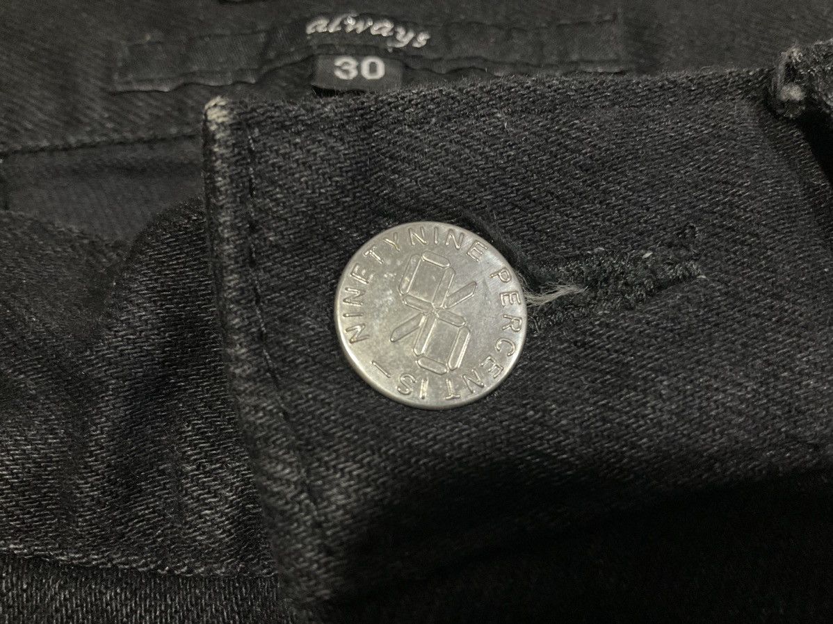 99%IS- 🔥Rare 99%IS Multi Zipper Denim Punk Size US 30 / EU 46 - 14 Thumbnail