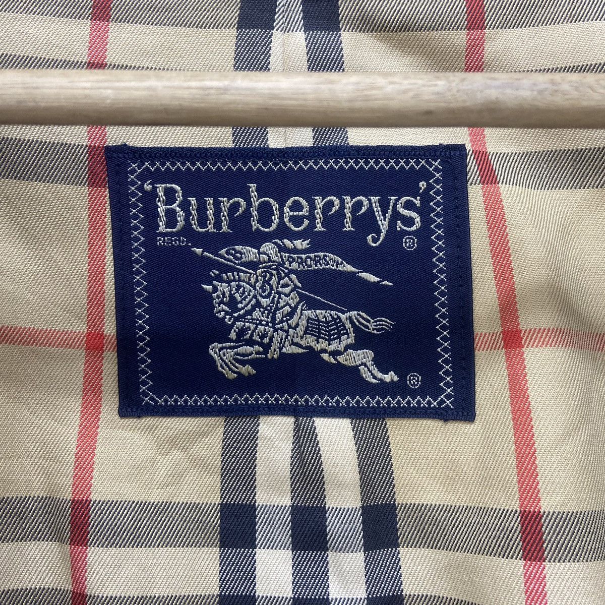 Burberry Prorsum Vintage Burberrys Prorsum Nova Check Trench Coat Size US M / EU 48-50 / 2 - 13 Thumbnail