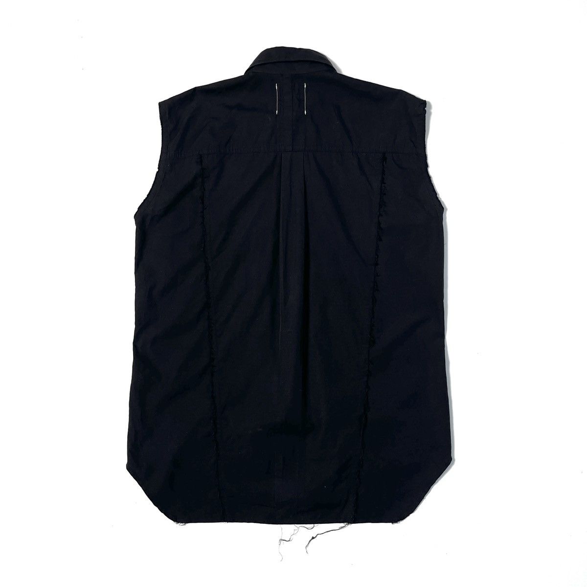 Takahiromiyashita The Soloist. TAKAHIROMIYASHITA cut off sleeve button shirt Size US XS / EU 42 / 0 - 10 Thumbnail