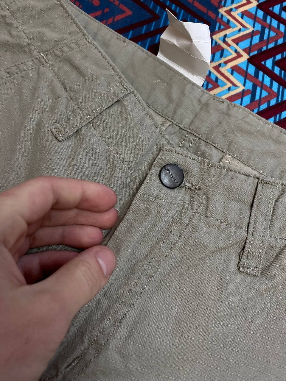 Carhartt × Vintage Vintage 90’s Carhartt Cargo Shorts Size US 28 / EU 44 - 14 Thumbnail