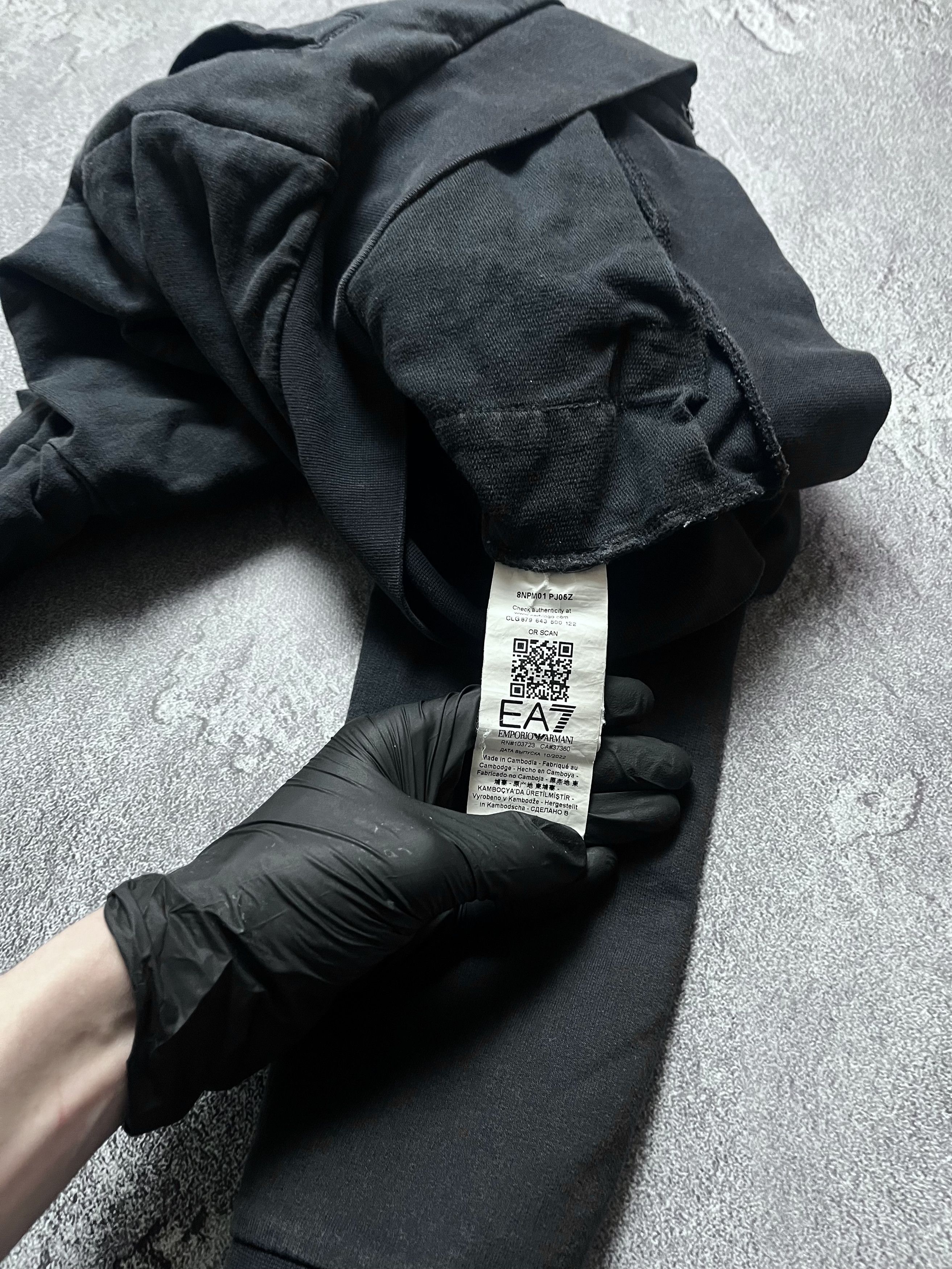 Emporio Armani Vintage Emporio Armani Track Jacket Zip Hoodie Big Logo XS Size US XS / EU 42 / 0 - 8 Thumbnail