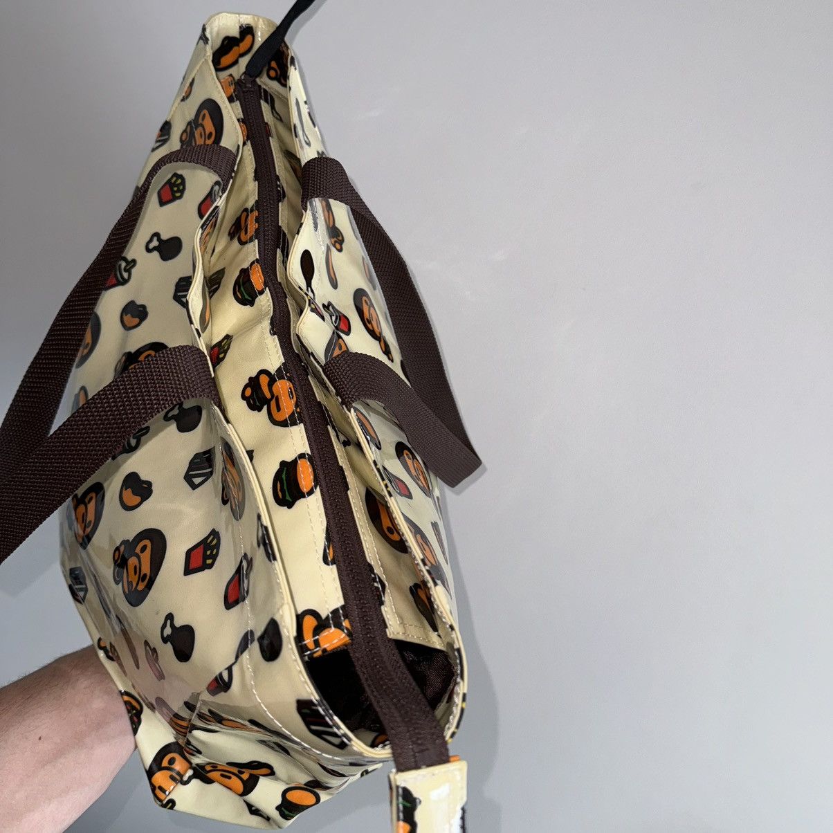 Bape × Nigo Baby Milo Junk Food Mom's Tote Bag Size ONE SIZE - 3 Thumbnail