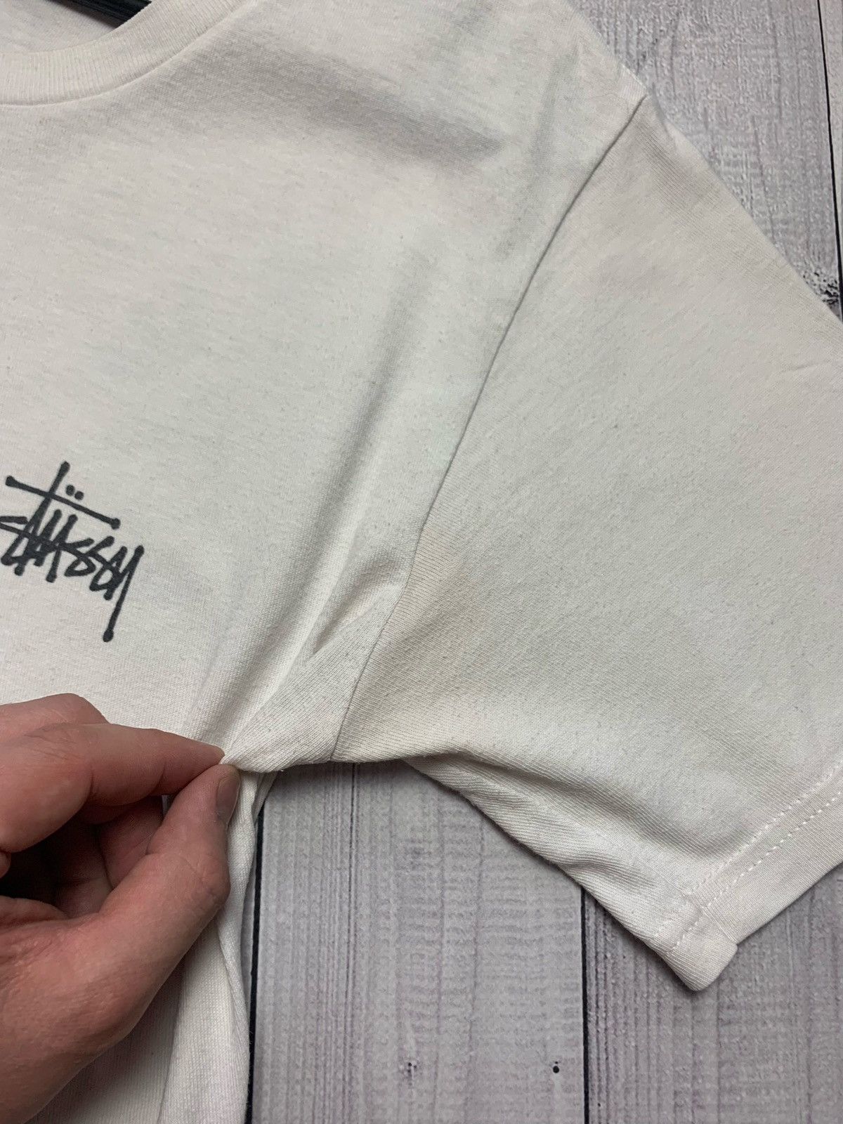 Japanese Brand × Stussy Stussy big logo T-shirt vintage tee Size US S / EU 44-46 / 1 - 6 Thumbnail