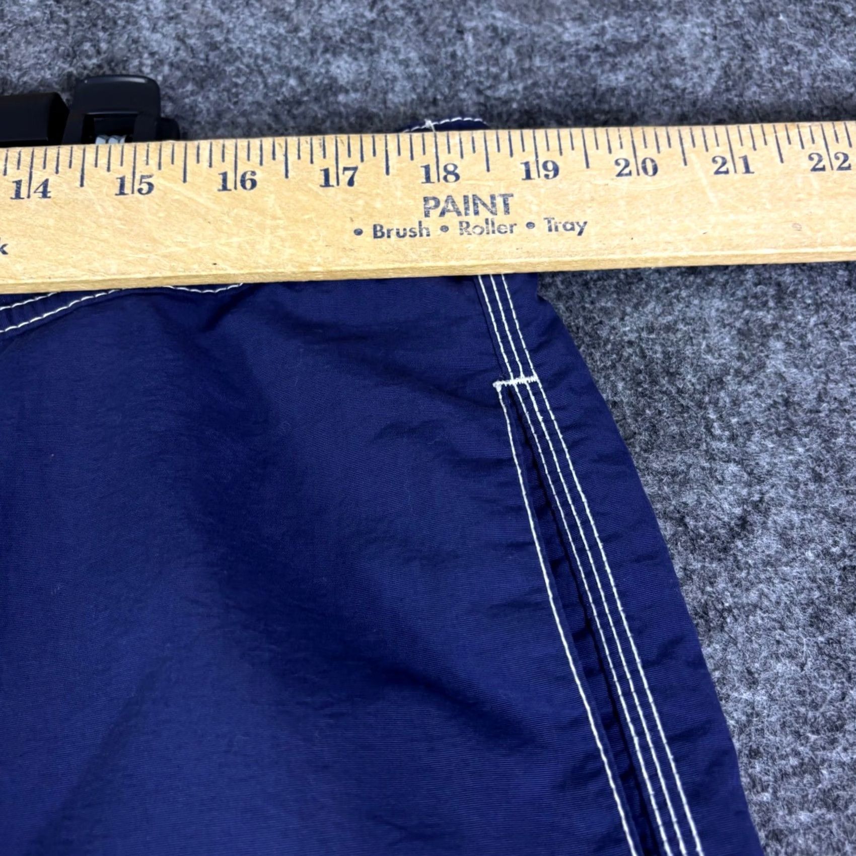 Polo Ralph Lauren Polo Ralph Lauren Mens Navy Blue Cargo Swim Trunks Board Shorts Pony Logo XL Size US XL / EU 56 / 4 - 6 Thumbnail
