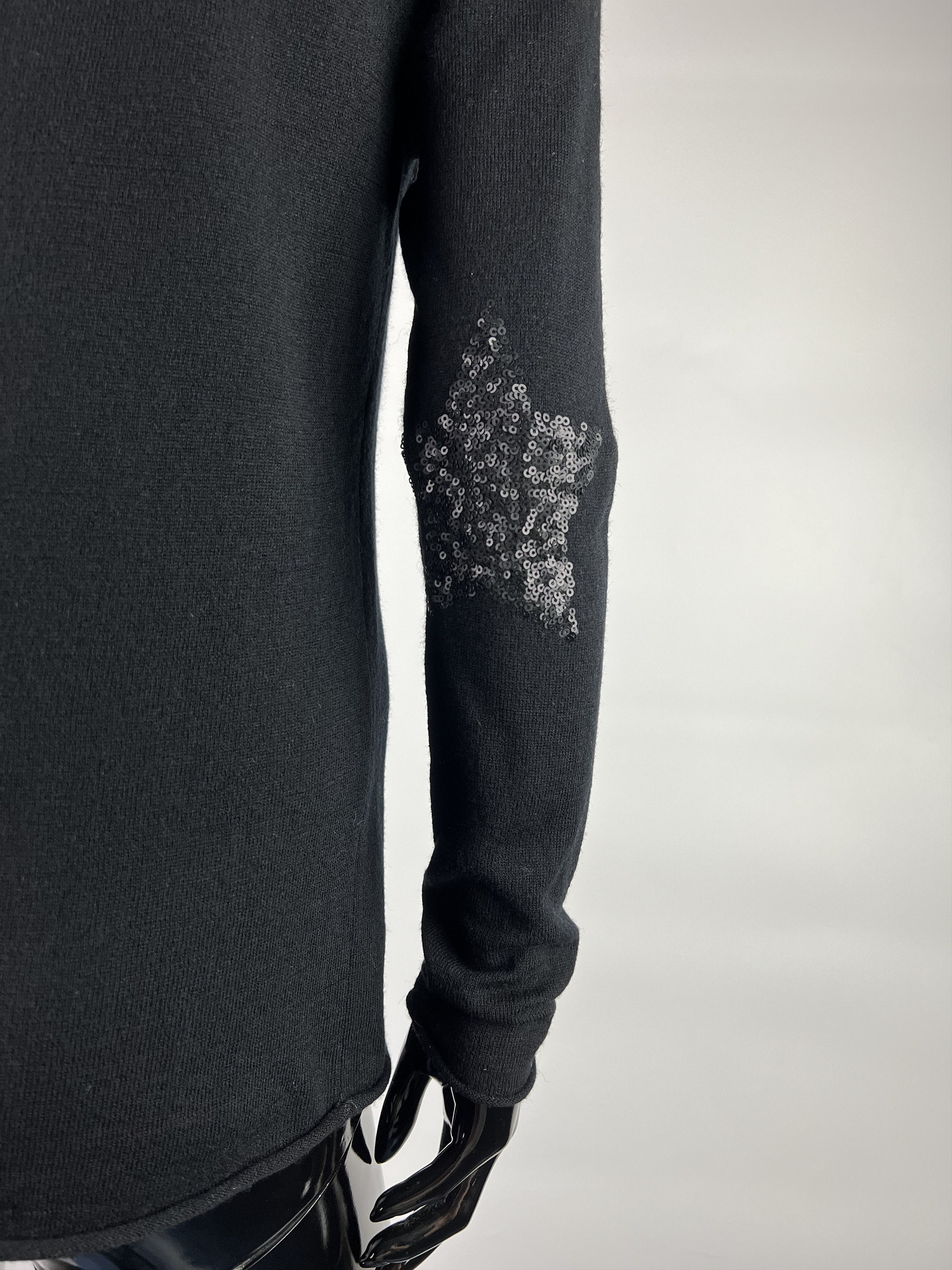Zadig & Voltaire Zadig & Voltaire Wool Cashmere Sequins V-Neck Sweater Size M Size M / US 6-8 / IT 42-44 - 4 Thumbnail