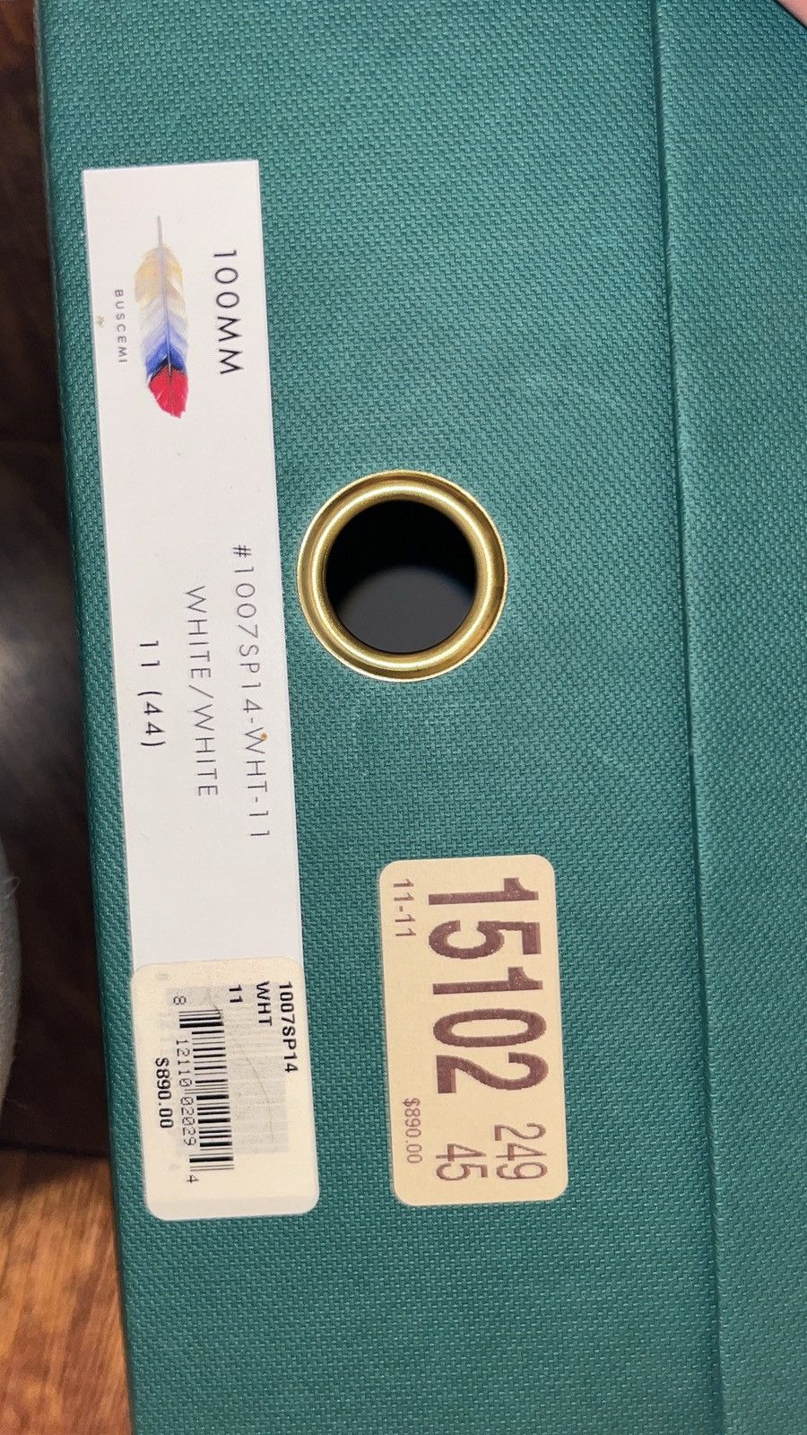 Buscemi Buscemi white/white Size US 11 / EU 44 - 3 Thumbnail