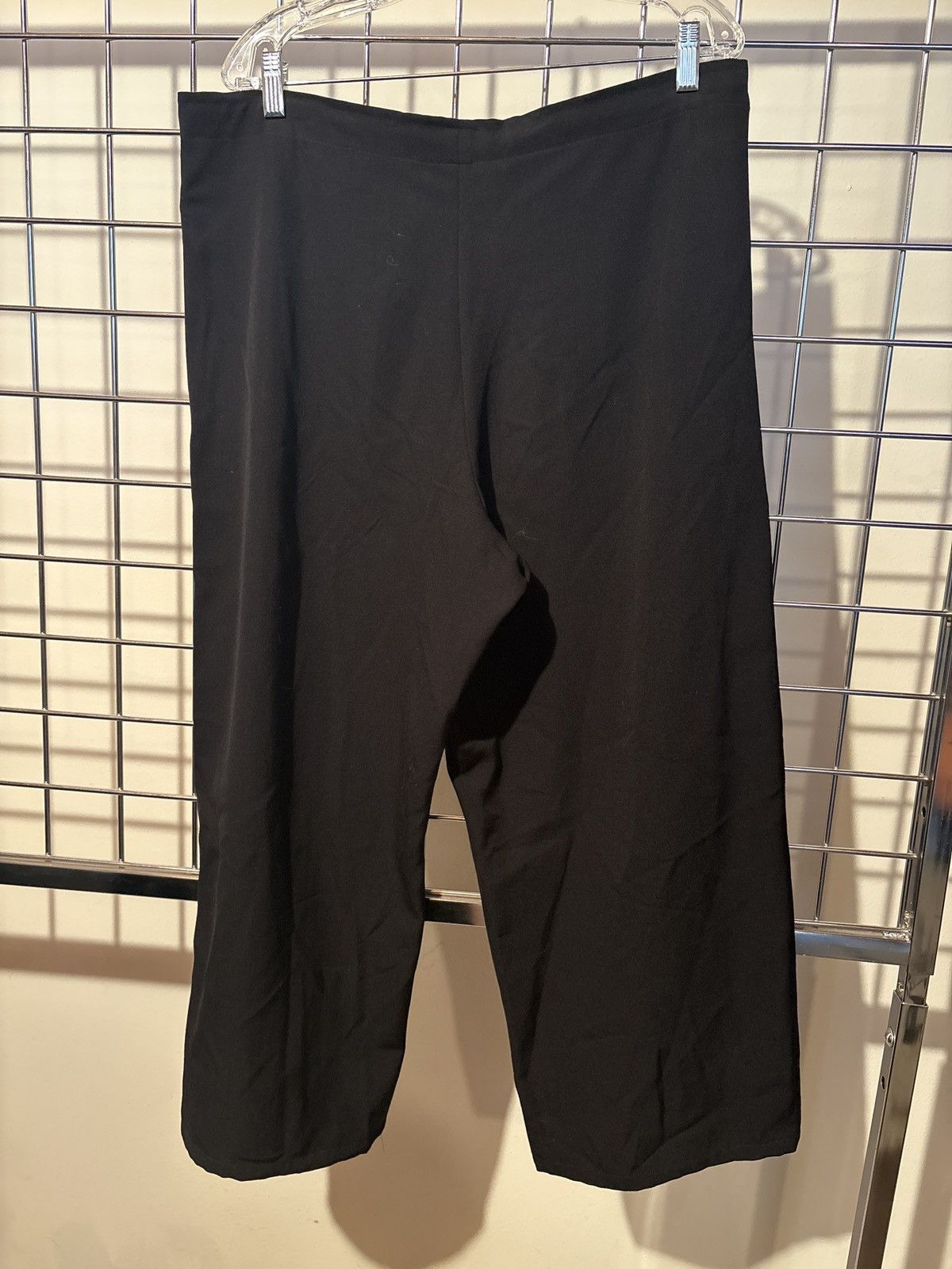 Yohji Yamamoto Yohji Yamamoto Black Pants Size US 29 - 2 Thumbnail