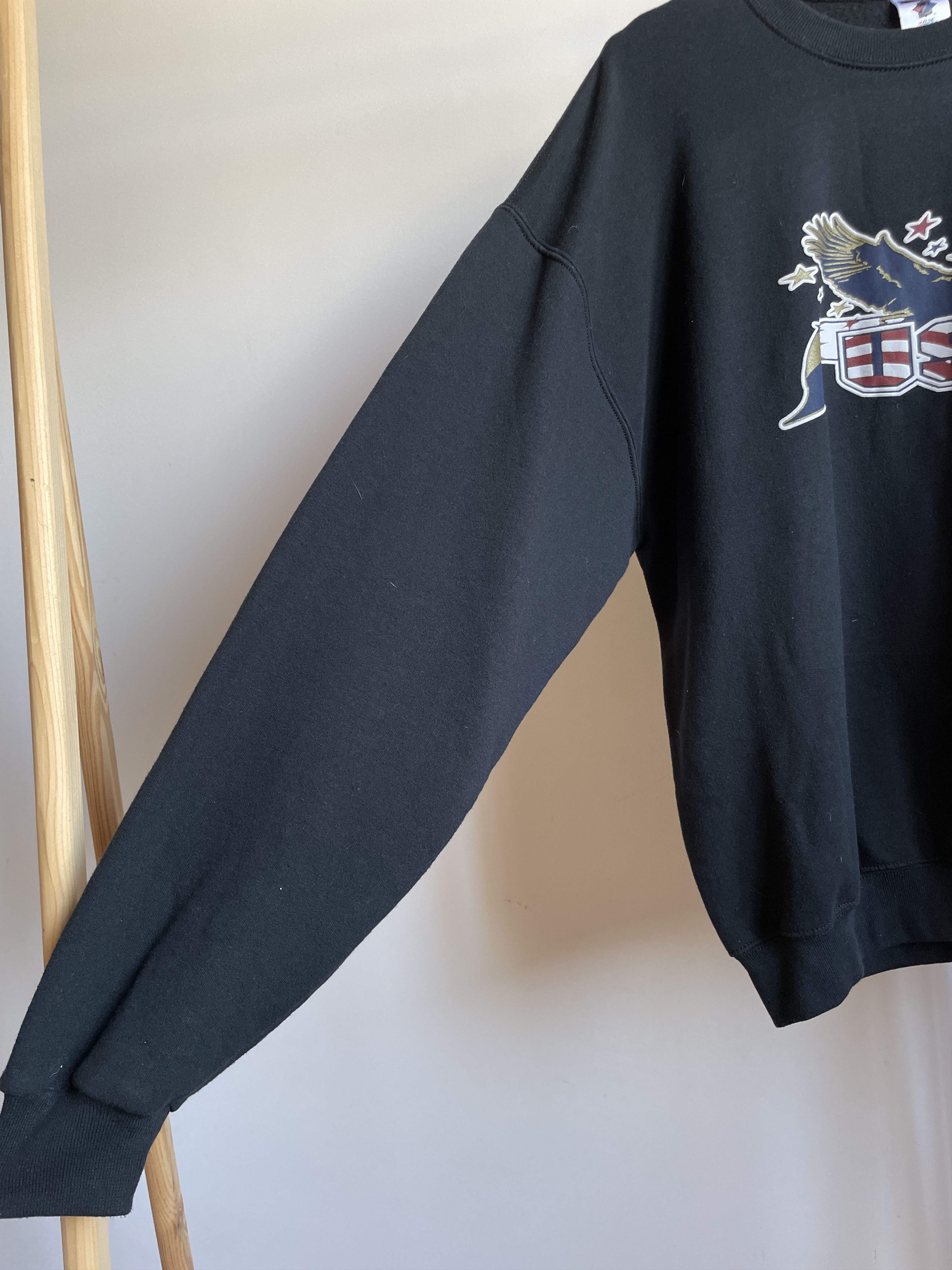 Vintage USA Spell Out Vintage Sweatshirt Size L Size US L / EU 52-54 / 3 - 4 Thumbnail