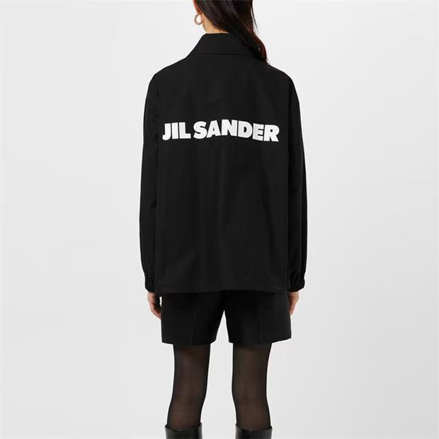 Jil Sander o1g2r1mq1024 Logo Jackets in Black Size XS / US 0-2 / IT 36-38 - 5 Thumbnail