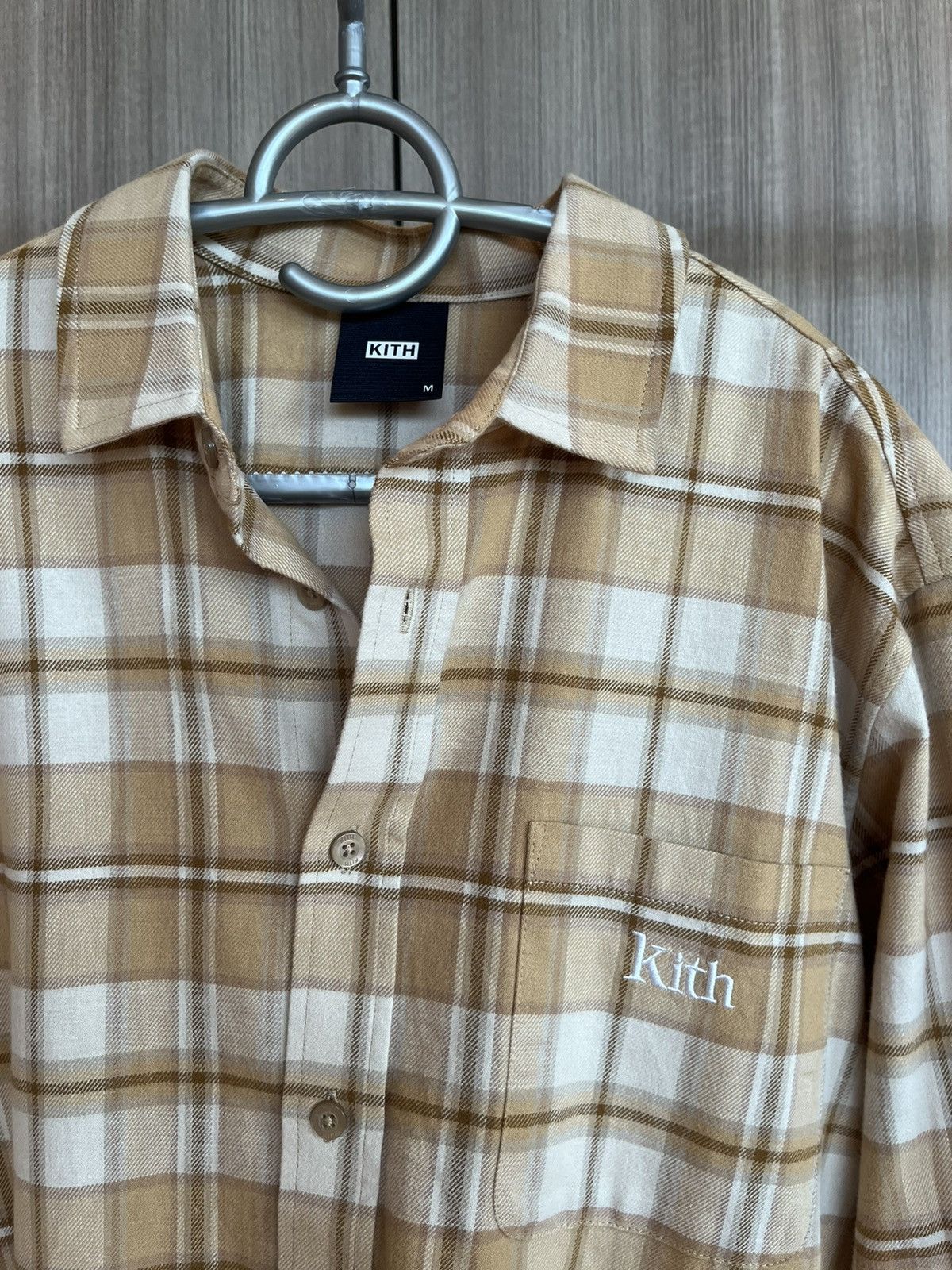Kith Kith Plaid Ludlow Birch Tan Buttondown LS Size US M / EU 48-50 / 2 - 2 Thumbnail