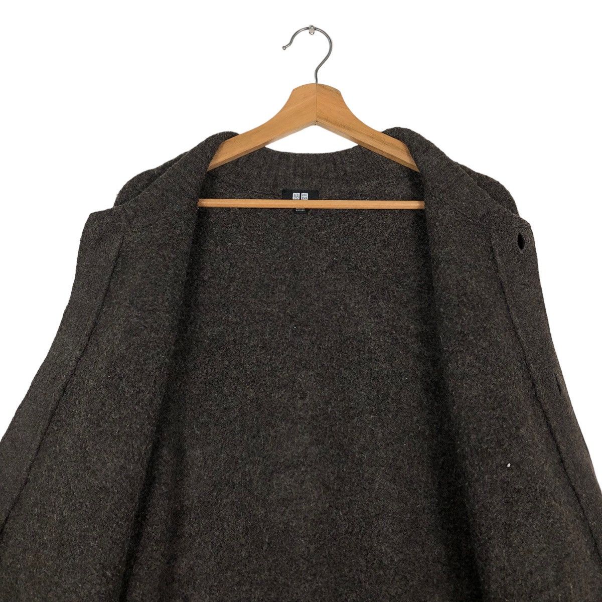 Japanese Brand 🔥Vintage Wool Cardigan Jacket Uniqlo Japan Issey Miyake Size US XL / EU 56 / 4 - 14 Thumbnail