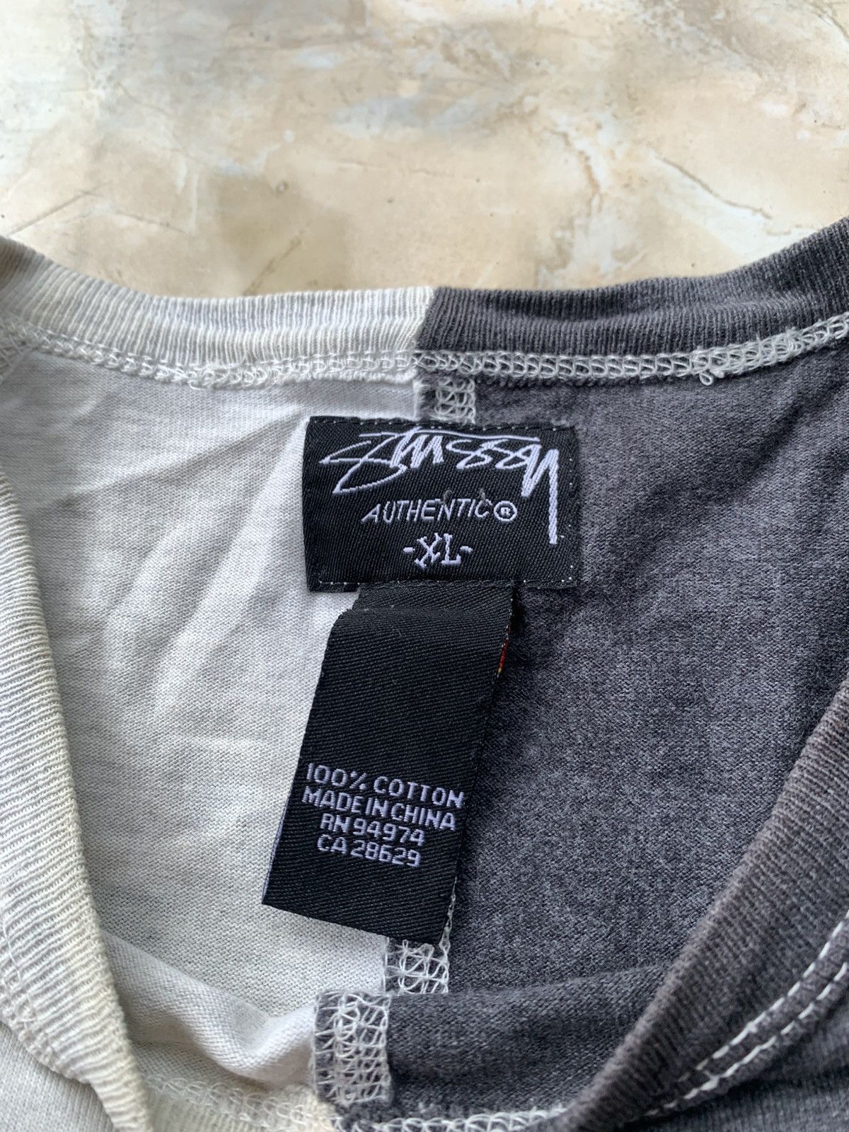 Stussy 2000s stussy 3/4 nineteen eighty Size US XL / EU 56 / 4 - 5 Thumbnail