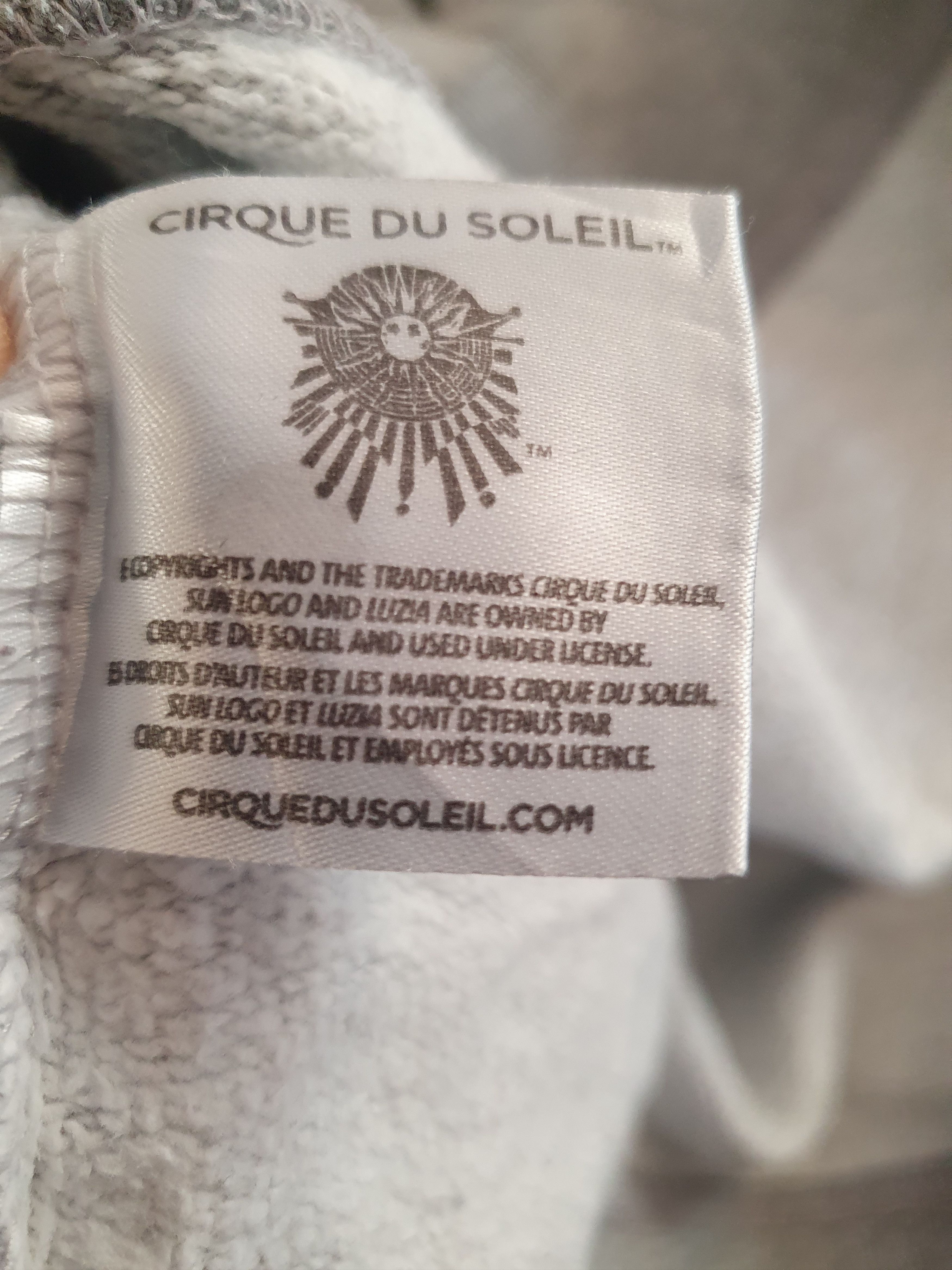 Other Cirque Du Soleil Luzia Gray Sweatshirt Black Velvet Birds Size US XL / EU 56 / 4 - 4 Thumbnail