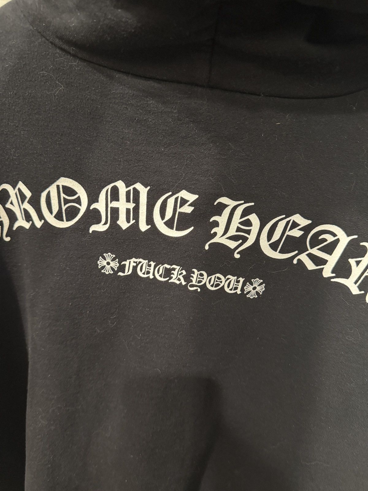 Chrome Hearts Chrome hearts fuck you hoodie Size US M / EU 48-50 / 2 - 2 Thumbnail