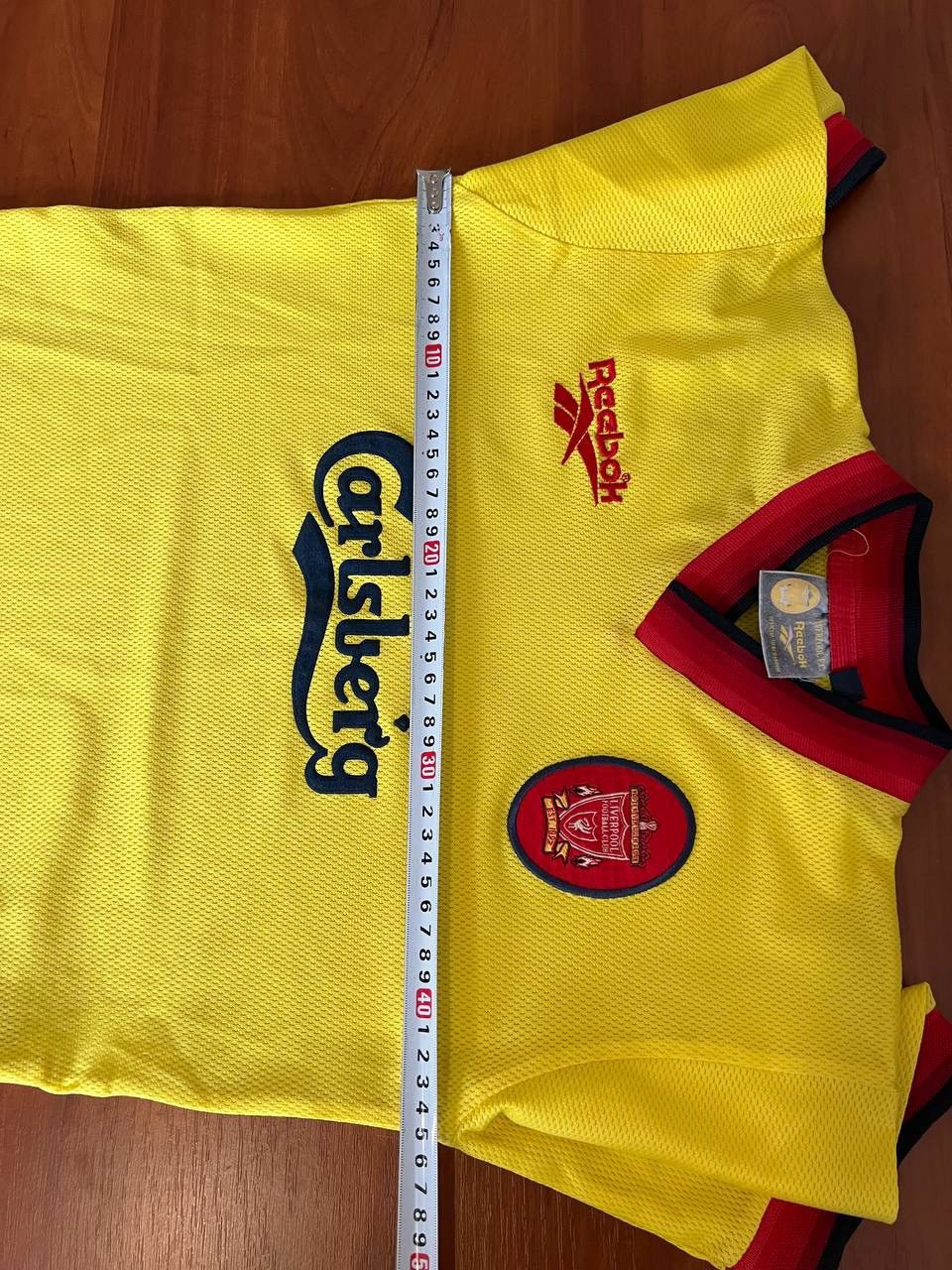 Reebok 1997/99 LIVERPOOL FC AWAY SOCCER JERSEY FOOTBALL SHIRT 30/32 Size US XS / EU 42 / 0 - 13 Thumbnail