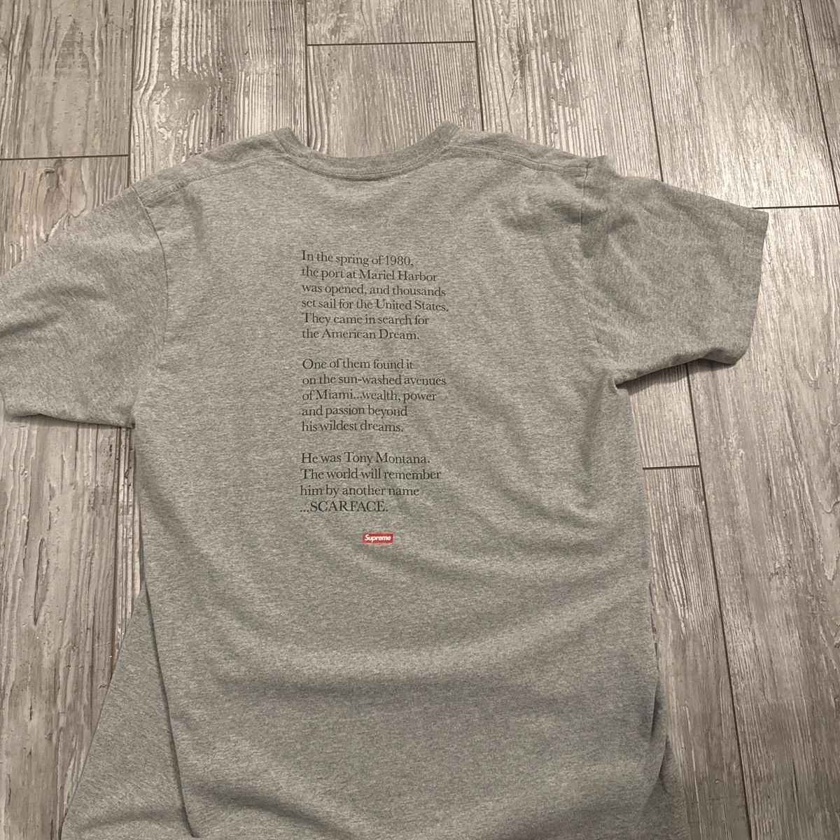 Supreme Scarface x Supreme tee Size US L / EU 52-54 / 3 - 5 Thumbnail