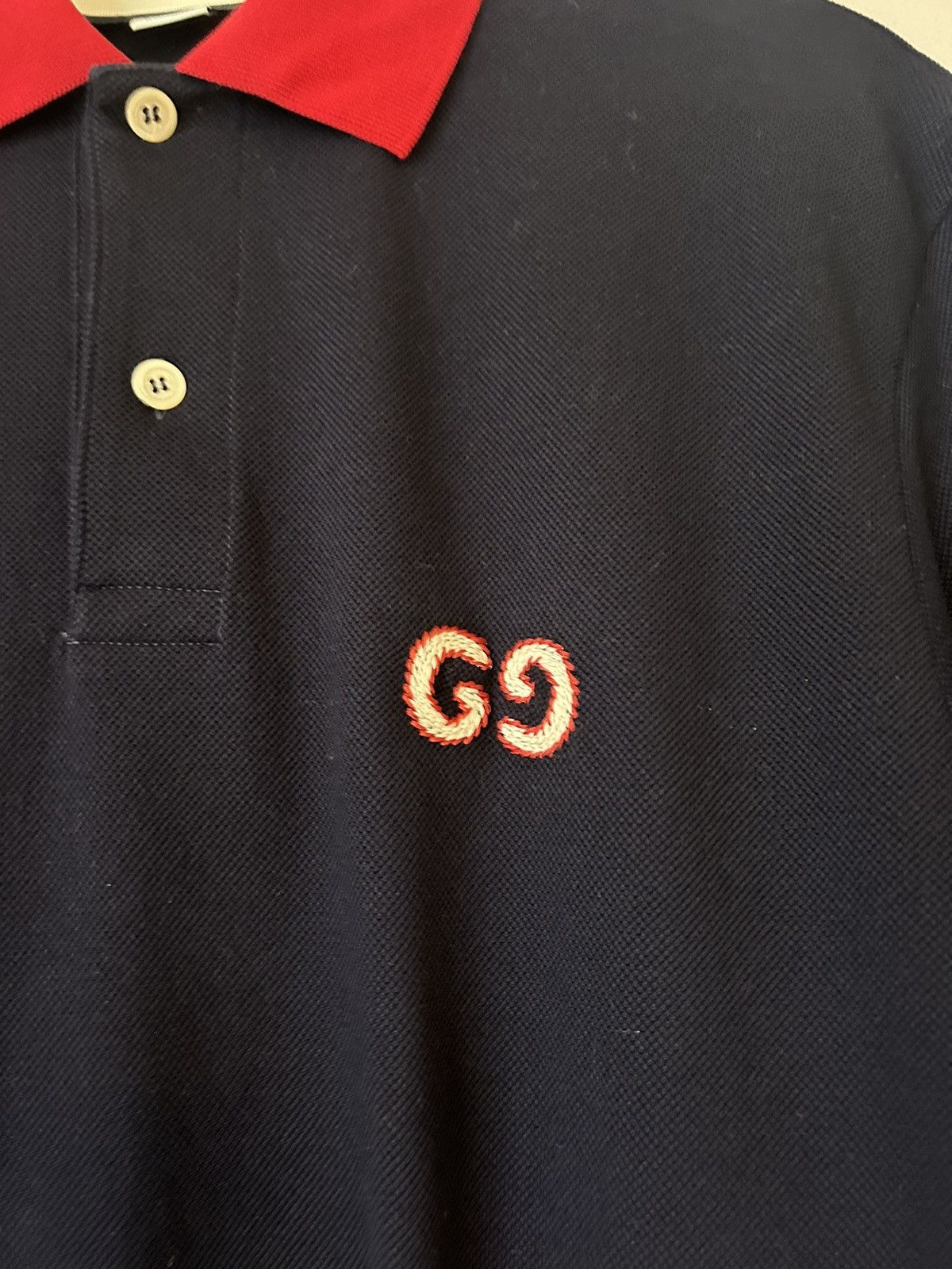 Gucci Gucci GG Logo Polo Shirt - Alessandro Michele, Oversized Fit Size US S / EU 44-46 / 1 - 3 Thumbnail