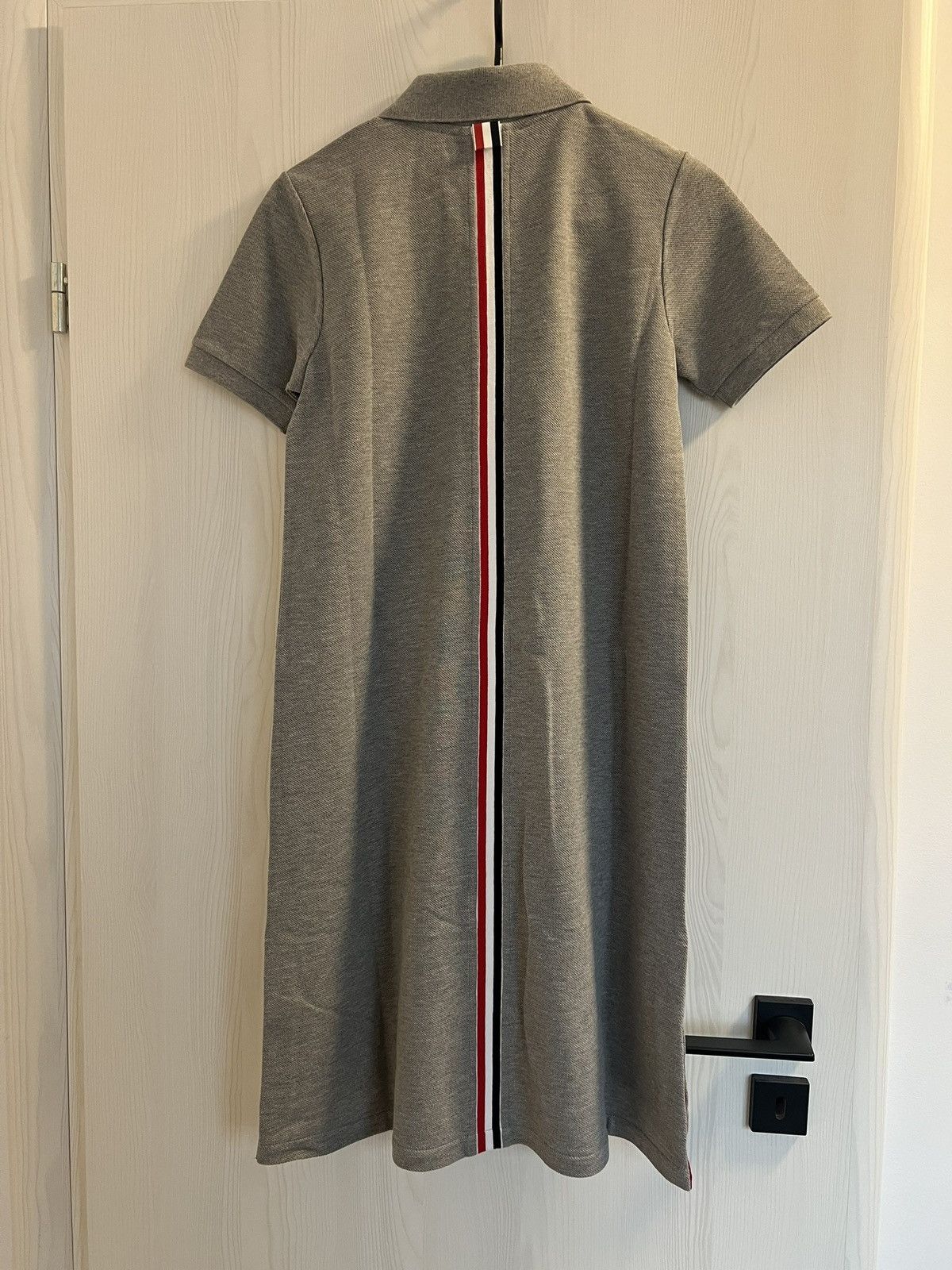 Thom Browne Knee-Length Polo Dress W/ Center Back RWB Stripe Size M / US 6-8 / IT 42-44 - 12 Thumbnail