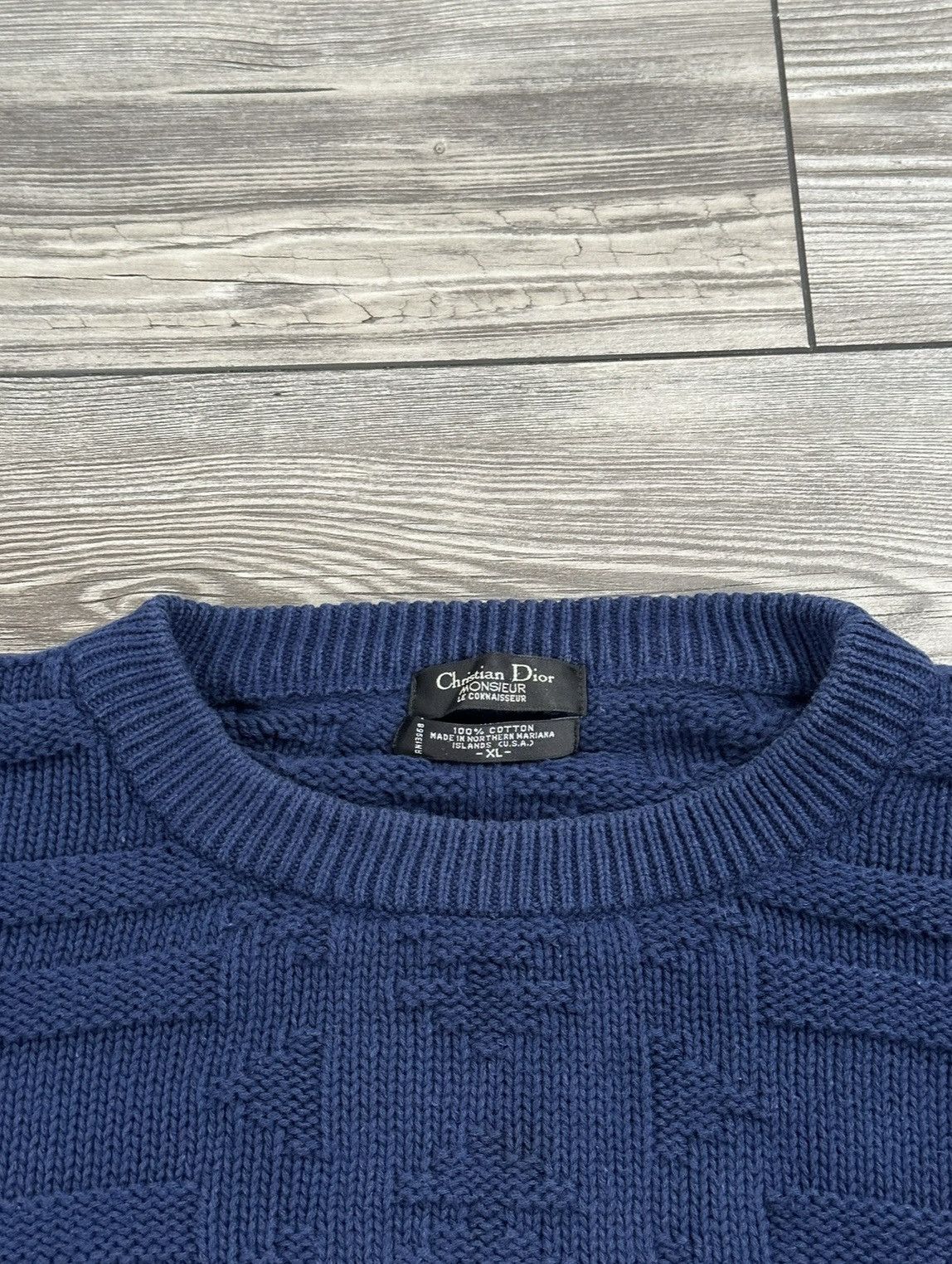 Christian Dior Monsieur Vintage Christian Dior Monsieur Knit Sweater Size US XL / EU 56 / 4 - 3 Thumbnail