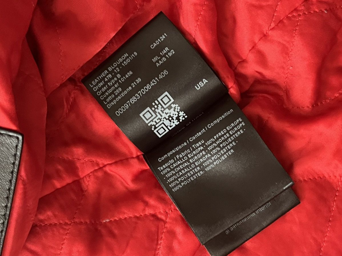 Andy Warhol × Calvin Klein 205W39NYC Raf Simons Steven Sprouse Screenprinted Leather Biker Jacket Size US M / EU 48-50 / 2 - 10 Thumbnail