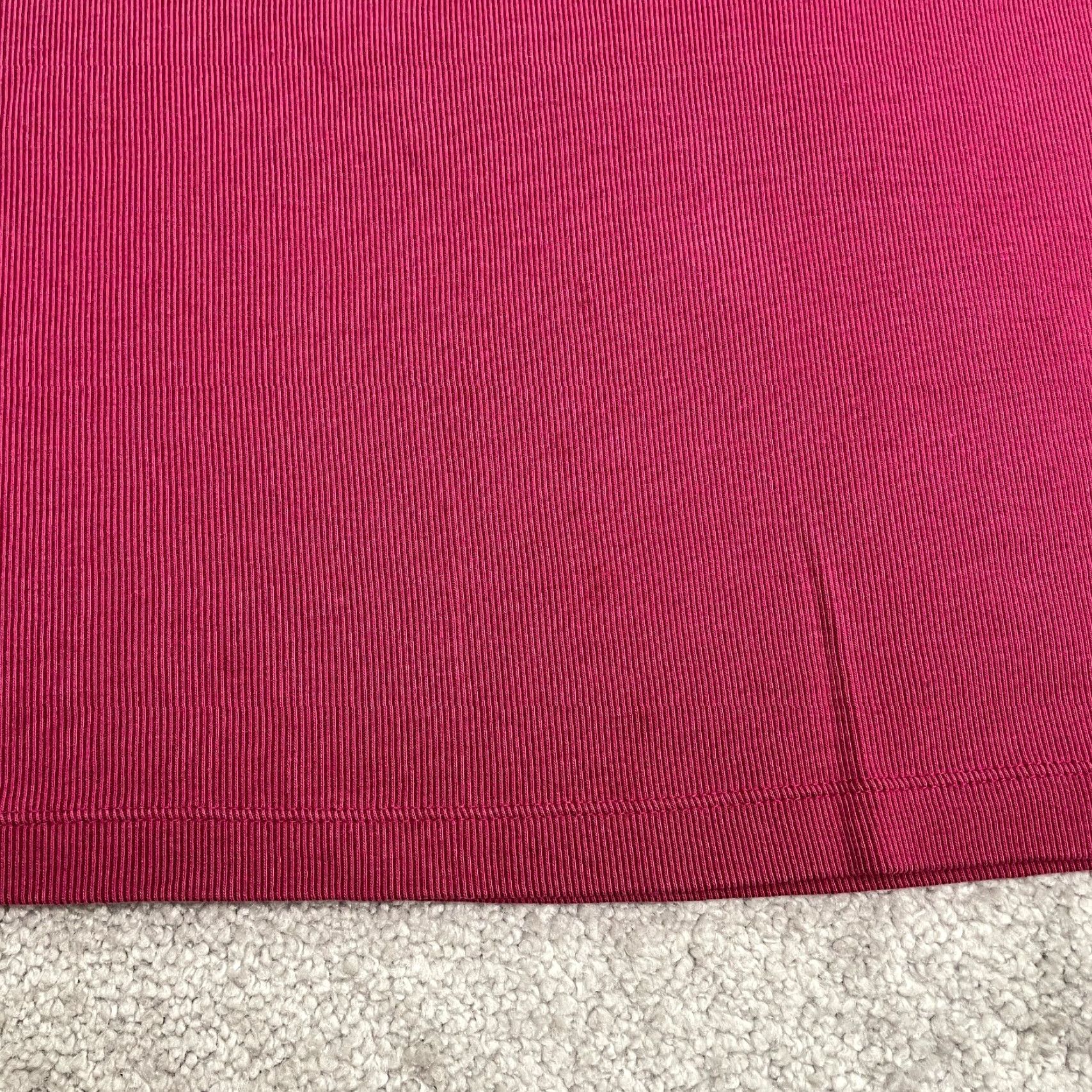 JM Collection JM Collection Basic T-Shirt Womens Large Red Crew Neck Short Sleeve Casual Size L / US 10 / IT 46 - 4 Thumbnail
