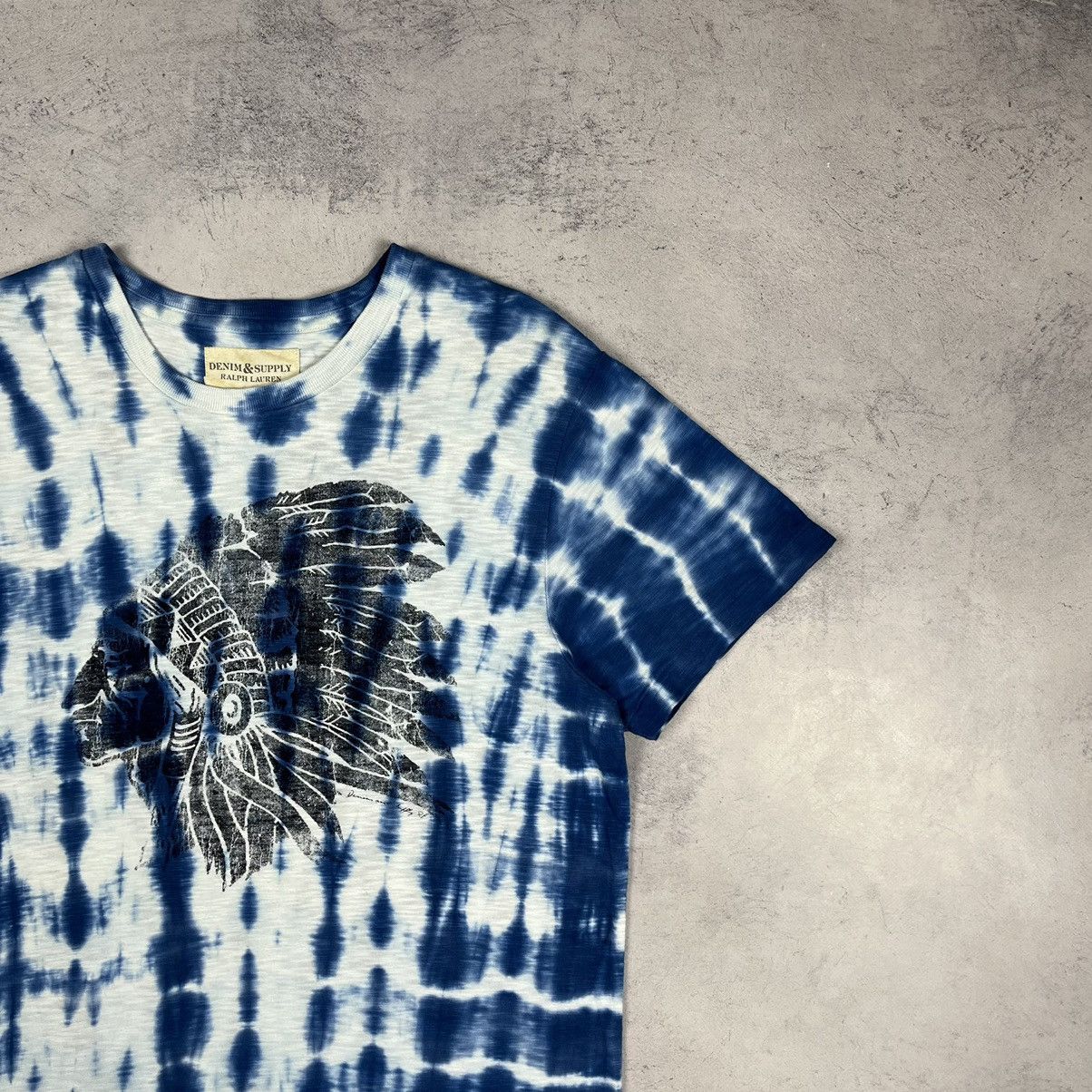 Polo Ralph Lauren Vintage Ralph Lauren Indians big logo tie dye tee 90’s Size US M / EU 48-50 / 2 - 3 Thumbnail