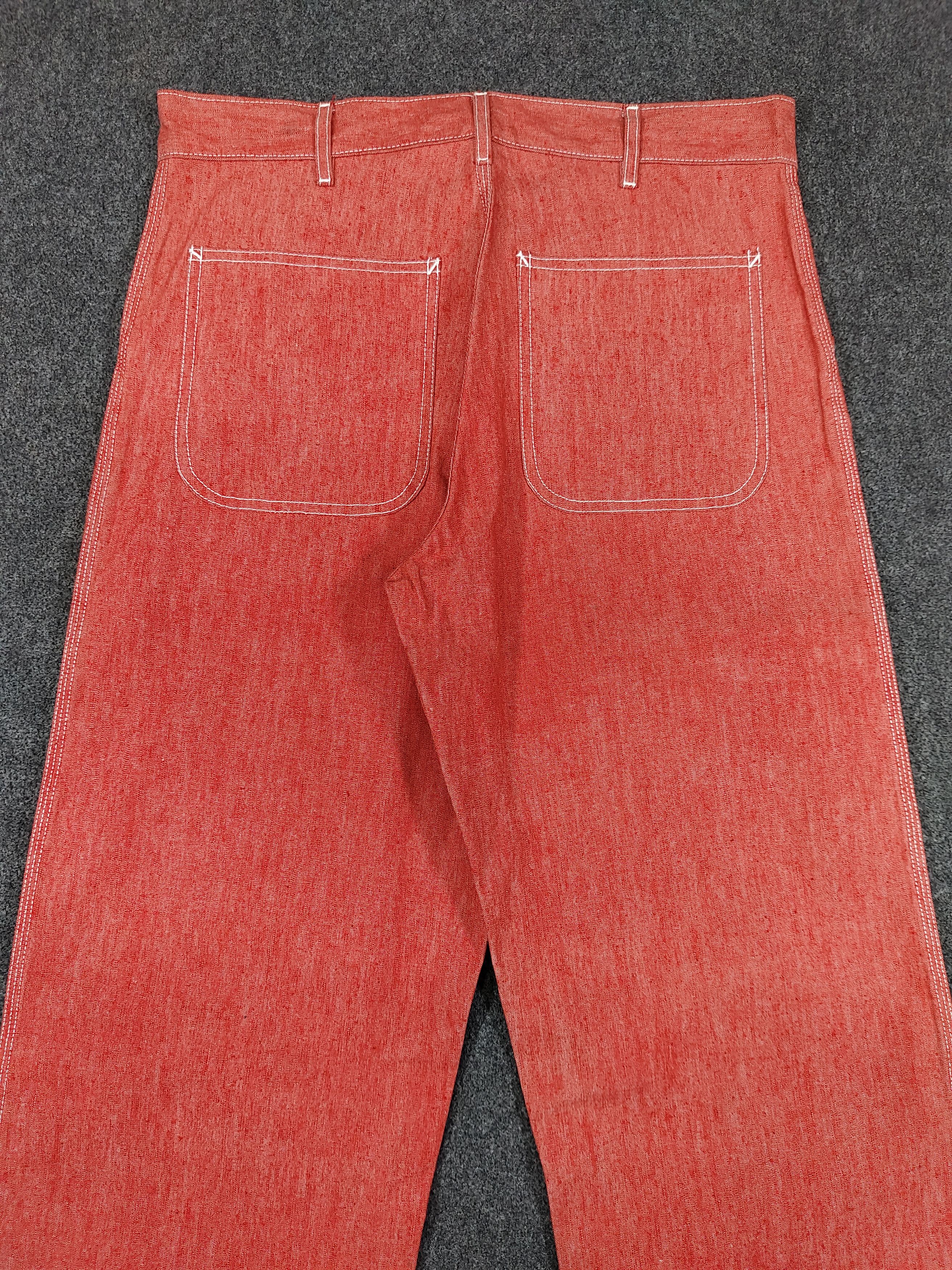 A.P.C. 90s APC 🇫🇷 Minimal Workwear Cut Canvas Trousers Size US 31 - 6 Thumbnail