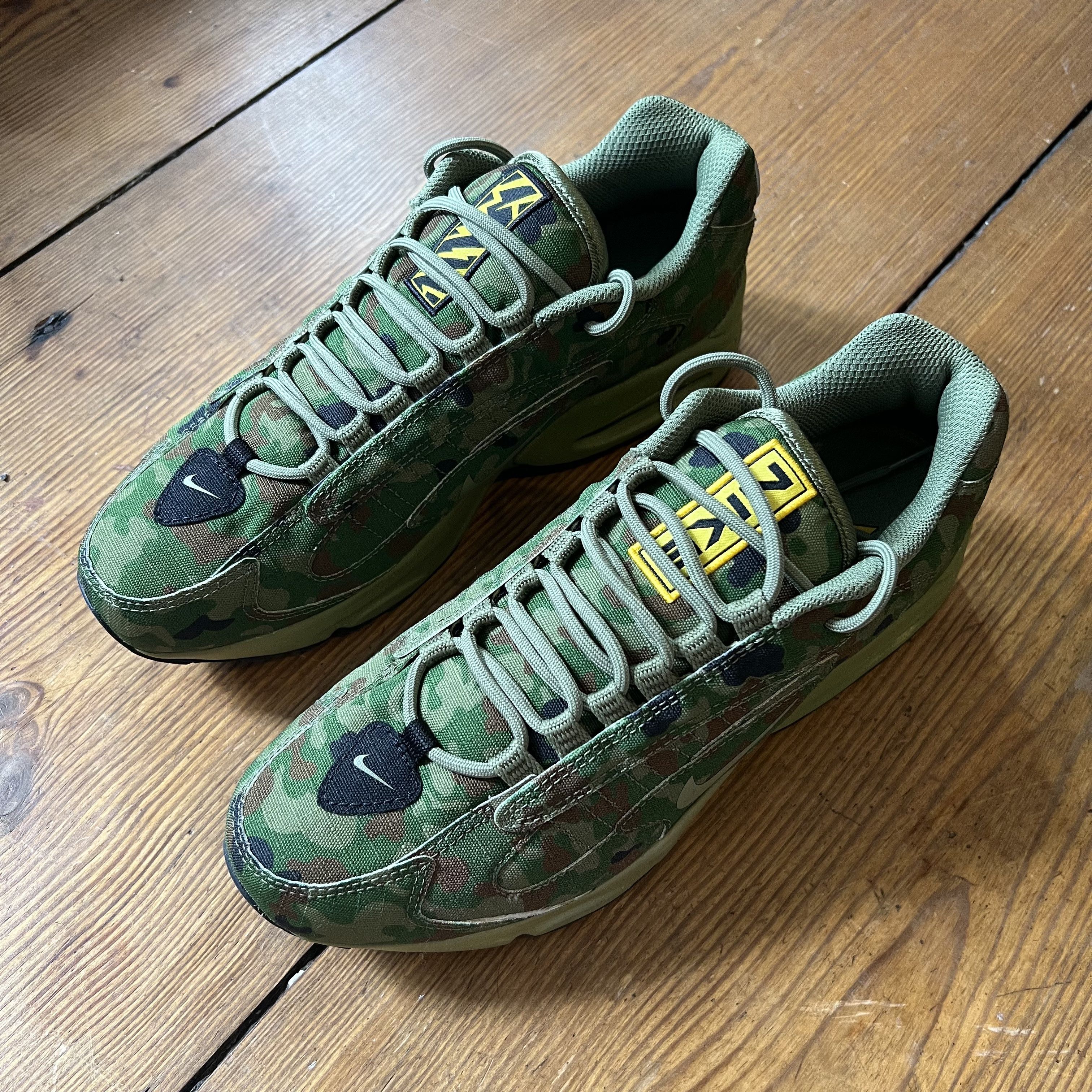 Athletic Shoes Nike Air Max Triax 96 Green Nike Air Max 96 Triax