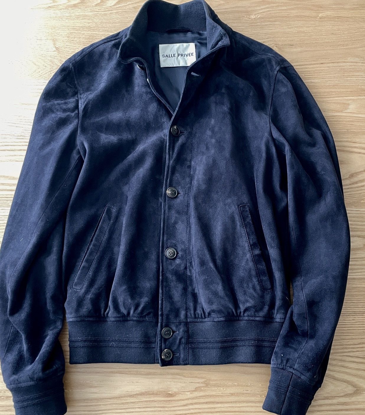 SALLE PRIVEE Salle Prive Eero Suede Bomber Size US S / EU 44-46 / 1 - 5 Thumbnail