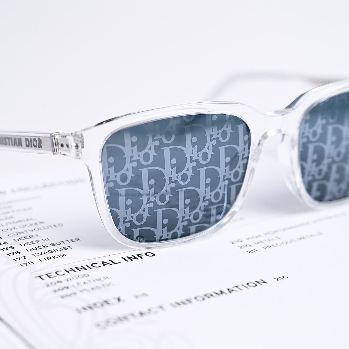 Dior DIOR DIORTAG SU 85B8 SUNGLASSES Size ONE SIZE - 8 Thumbnail