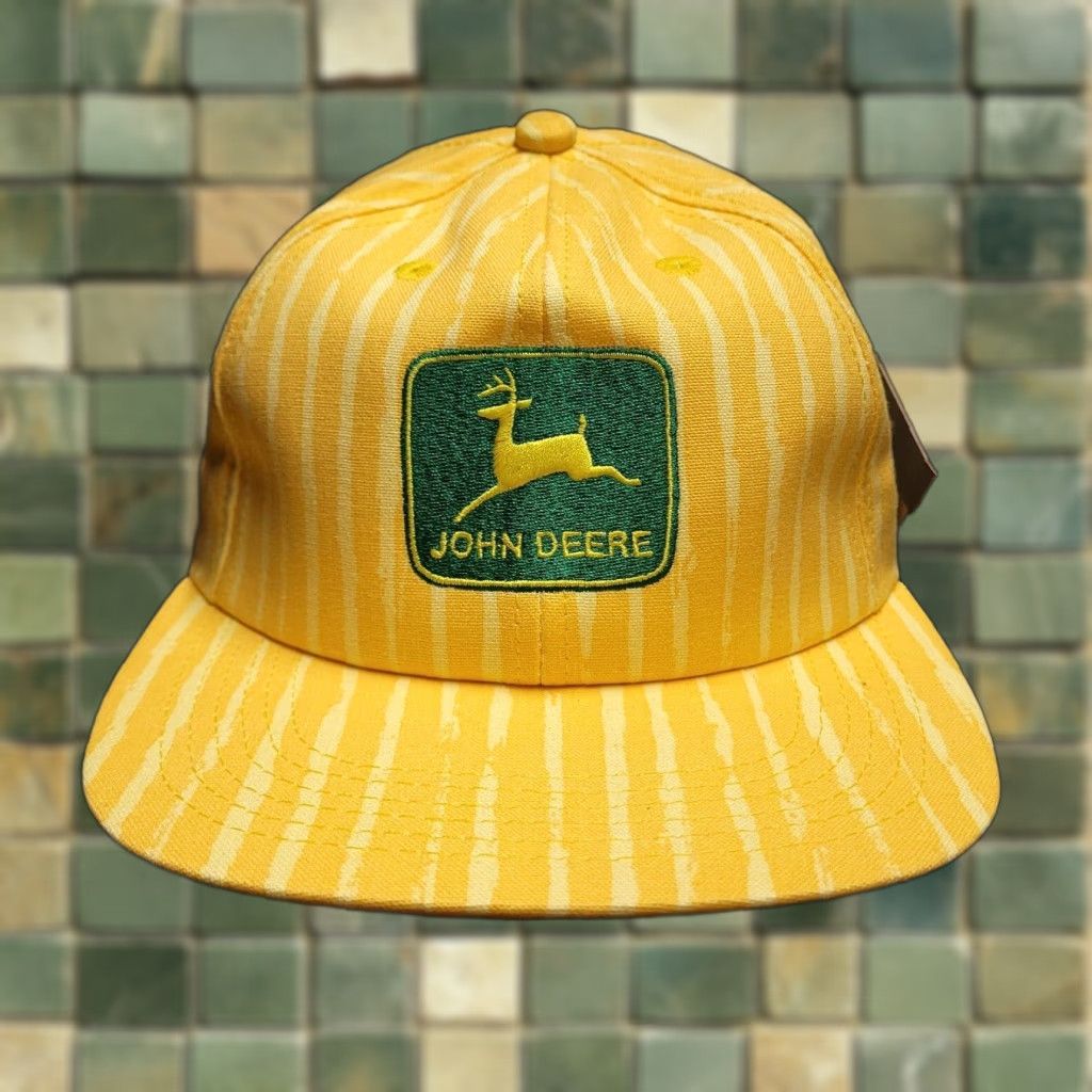 激レア t USA製 デッドストック ヴィンテージ JOHN DEEREキャップ 激レア t USA製 デッドストック ヴィンテージ JOHN DEERE