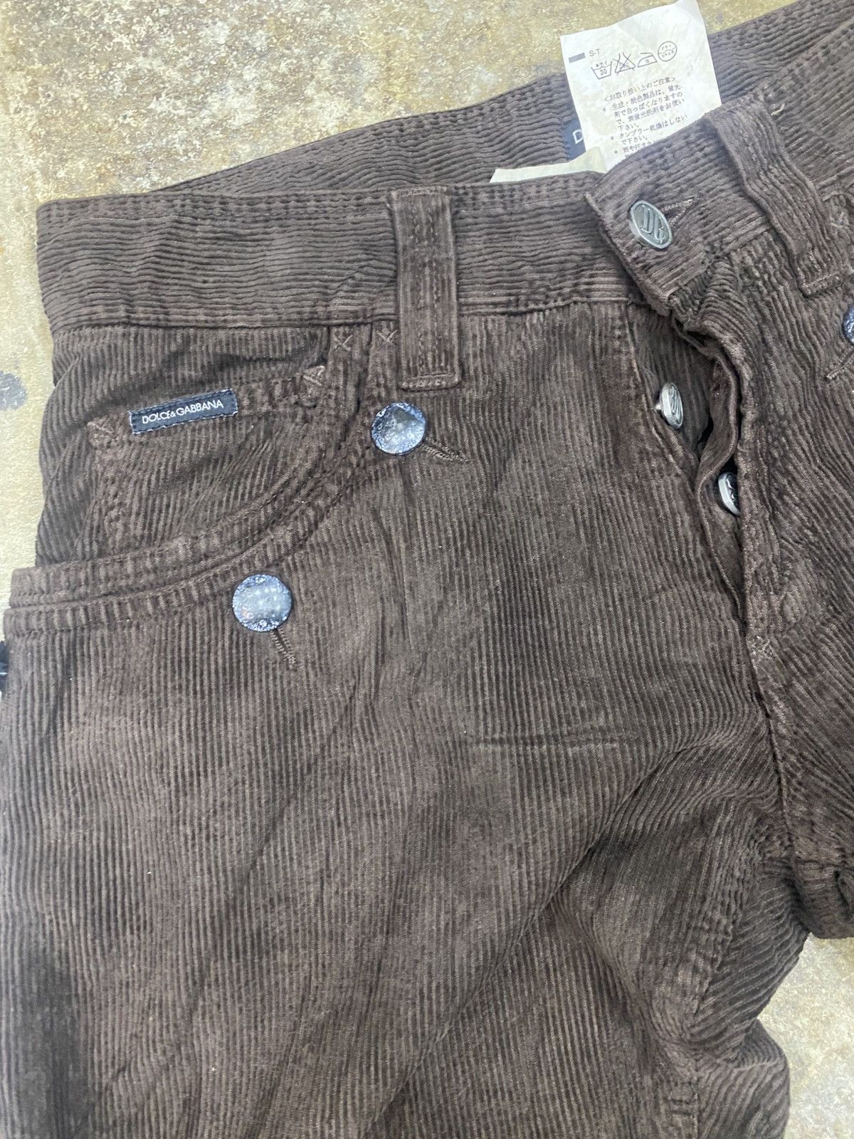 Dolce & Gabbana × Vintage Vintage Dolce & Gabbana corduroy pants Size US 32 / EU 48 - 9 Thumbnail