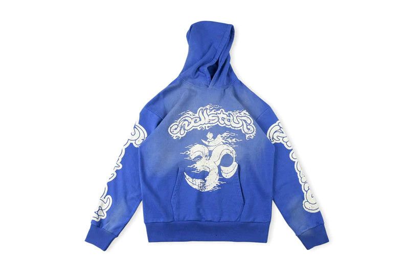 HELLSTAR Hellstar Blue Hoodie Large | Grailed