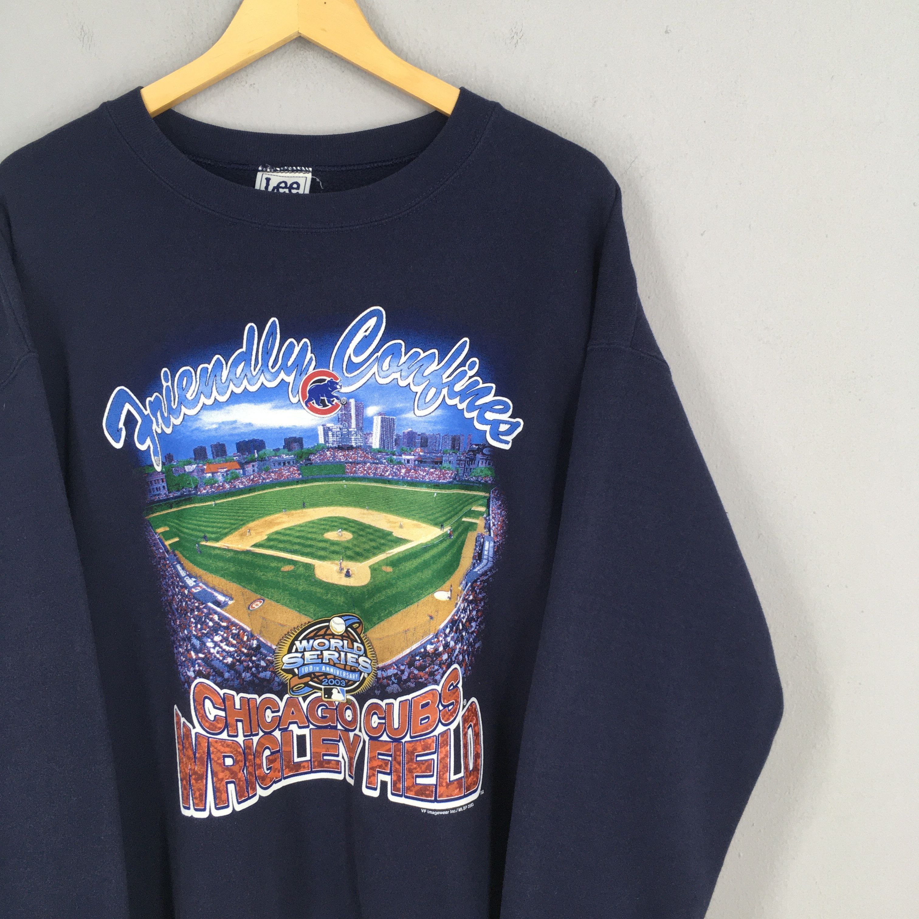 Vintage 90s Chicago Cubs MLB Baseball Sweatshirt Large