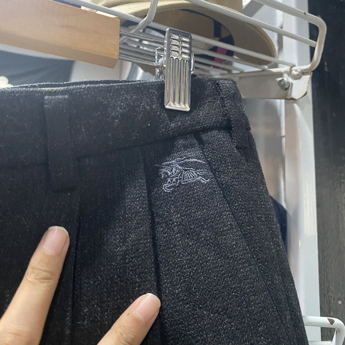 Burberry × Burberry Prorsum 💥Vintage Burberrys Of London Black Trouser Pants Like New Size US 36 / EU 52 - 8 Thumbnail