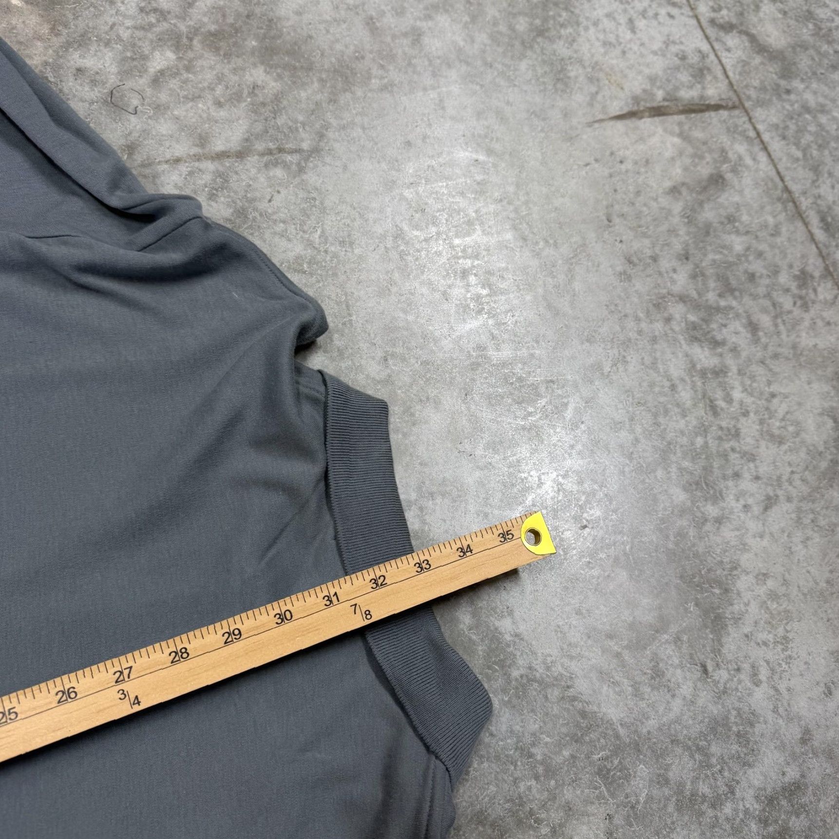 J.Crew J.Crew Polo Shirt Mens XL Gray Solid Long Sleeve Jersey Cotton Knit Casual Size US XL / EU 56 / 4 - 5 Thumbnail
