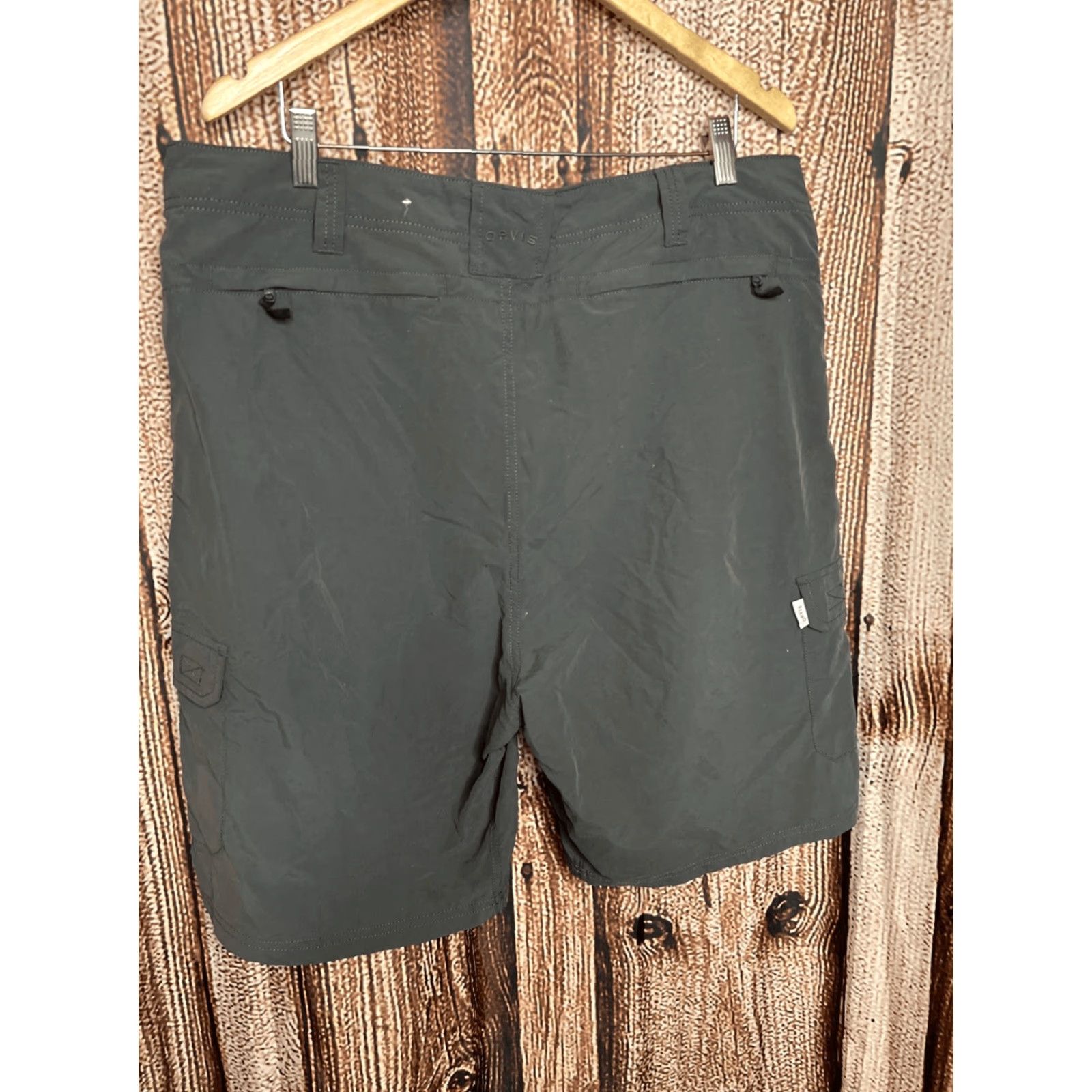 Orvis Orvis Cargo Shorts Mens 38 Gray Performance Stretch Cargo Shorts Mens 38 Gray Size US 38 / EU 54 - 3 Thumbnail