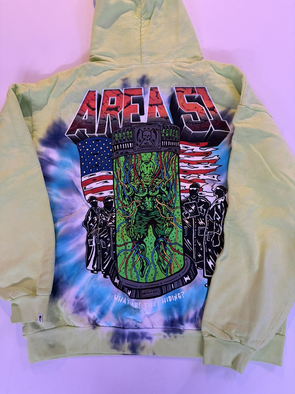 Warren Lotas Area 51 Hoodie Size US XXL / EU 58 / 5 - 1 Thumbnail