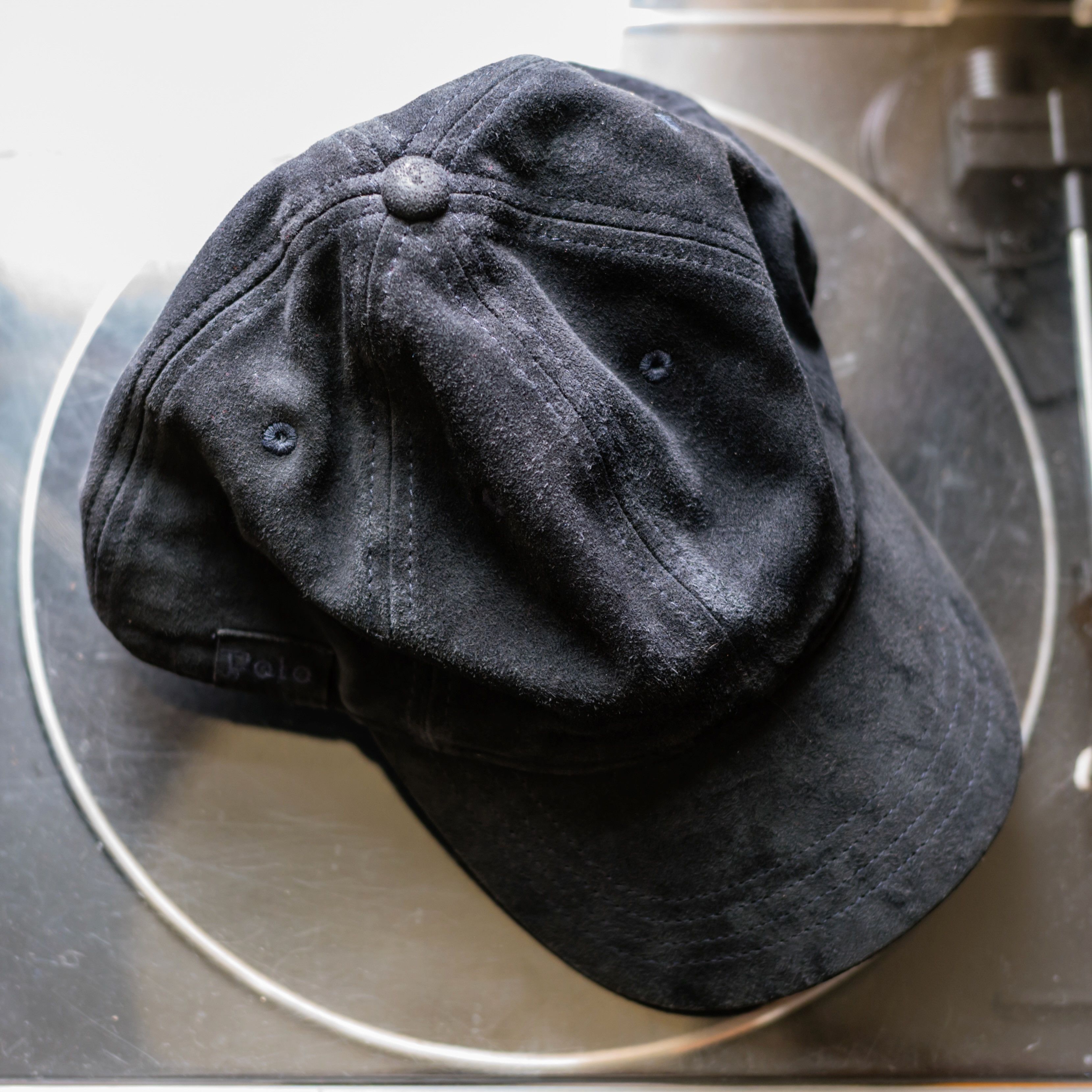 Polo Ralph Lauren Goat Suede Ball Cap - Navy Size ONE SIZE - 3 Thumbnail