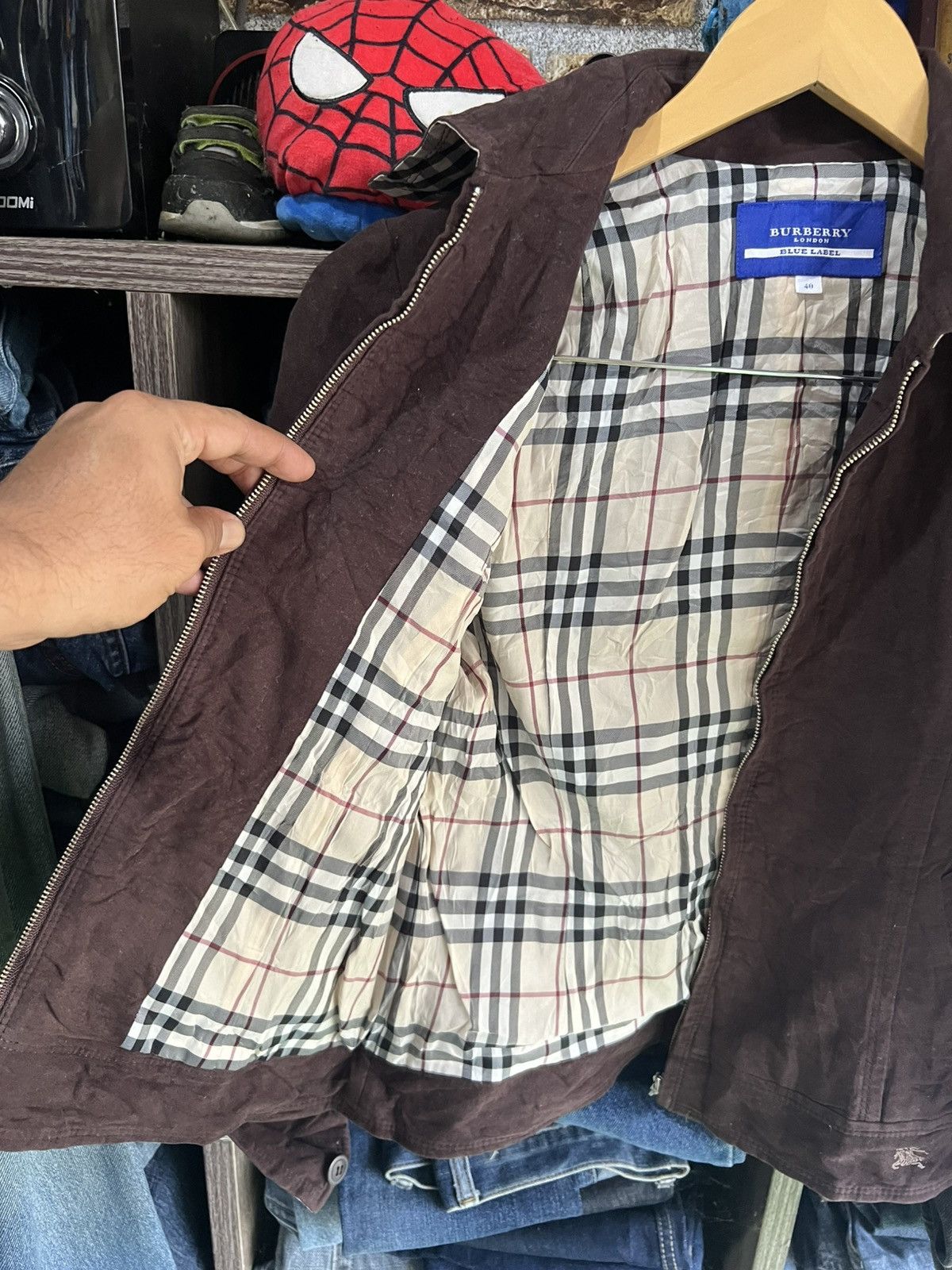 Burberry 🔥Burberry London Blue Label Zipper Jacket Size S / US 4 / IT 40 - 10 Thumbnail