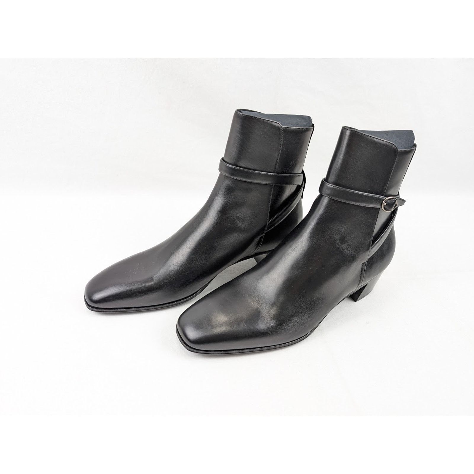 Saint Laurent Paris o1rshd1 Q:2 / Terry 45 Jodhpur Boots in Nero Size US 12 / EU 45 - 15 Thumbnail