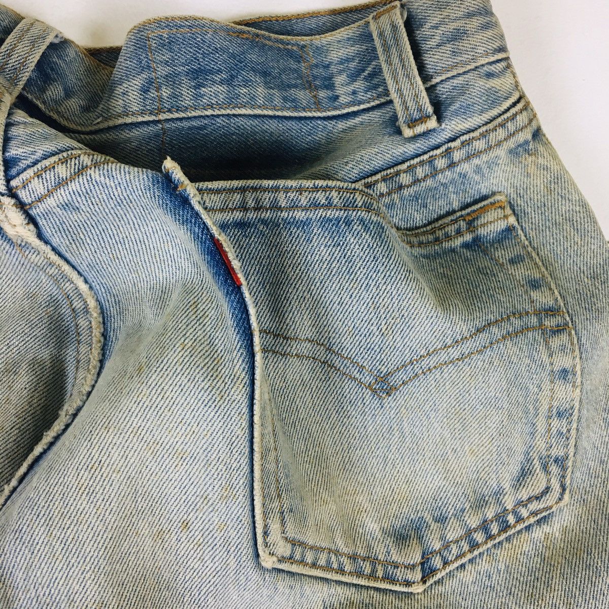 Levi's Vintage Levi’s 501 Distress Made in USA Size US 34 / EU 50 - 9 Thumbnail