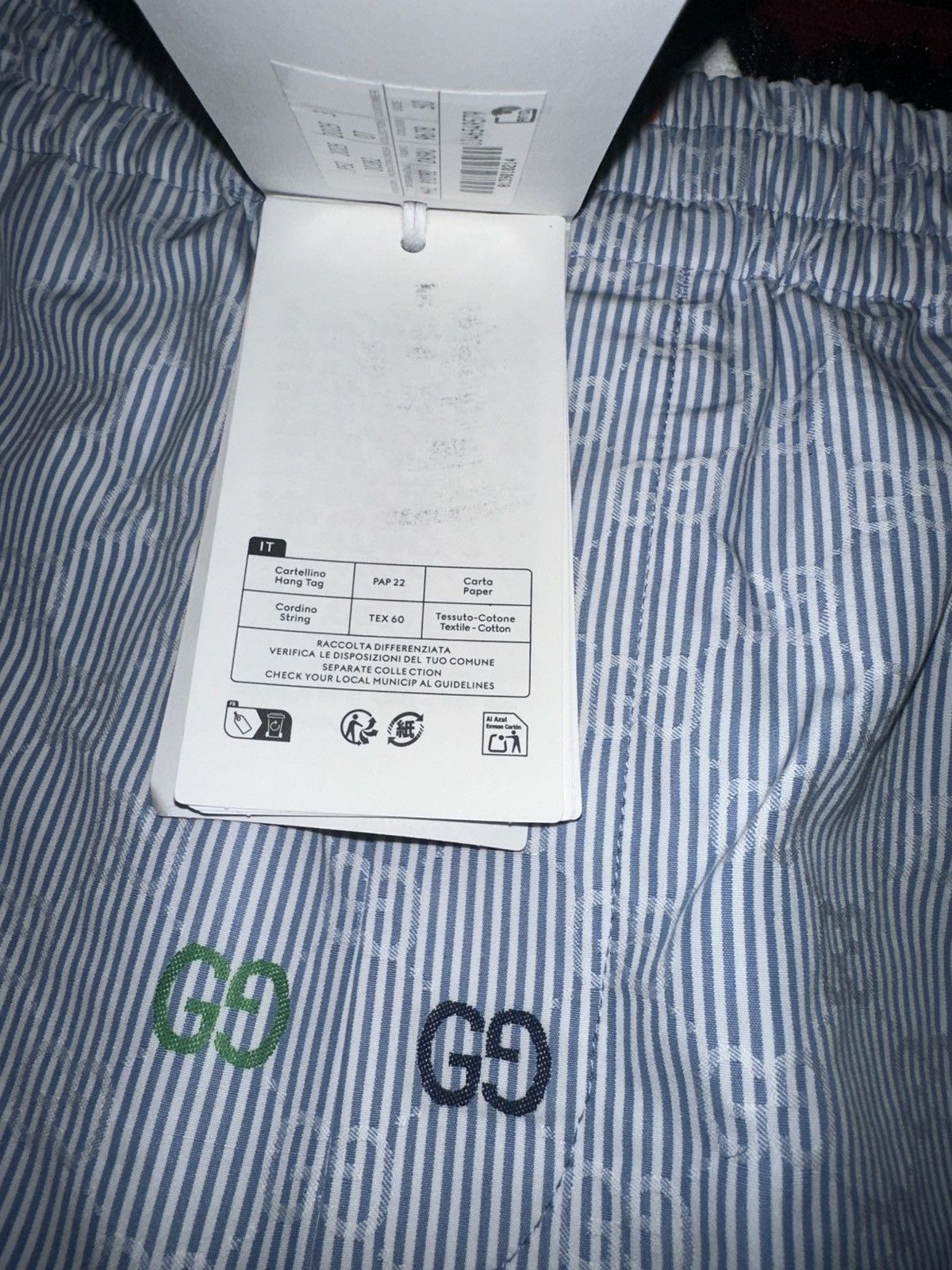 Gucci Gucci Striped cotton shorts Size US 34 / EU 50 - 12 Thumbnail