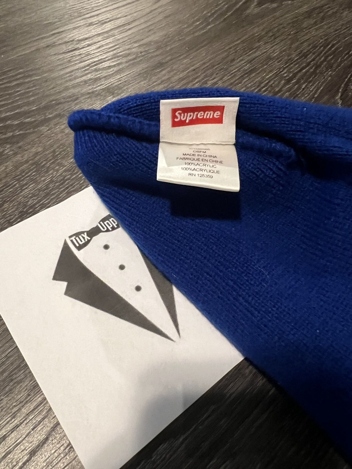 Supreme × Timberland Supreme x Timberland Beanie FW16 Size ONE SIZE - 4 Thumbnail
