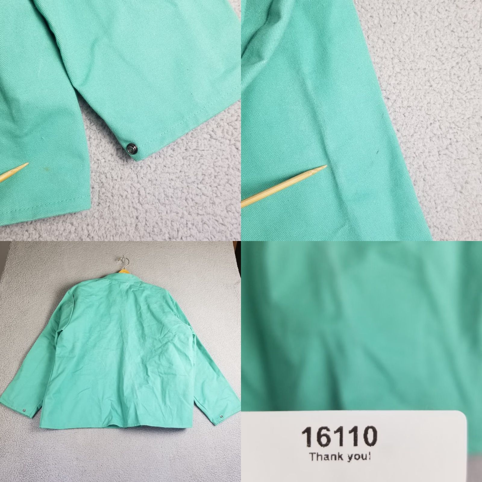 Vintage VINTAGE Westex Fire Resistant Jacket Men 2XL Green Canvas Workwear USA Farm Construction Adult XXL Size US XXL / EU 58 / 5 - 8 Thumbnail