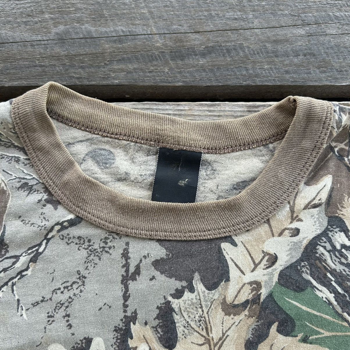 Realtree × Vintage Crazy Vintage 90s Advantage Tree Camo Long Sleeve T Shirt Size US XL / EU 56 / 4 - 6 Thumbnail